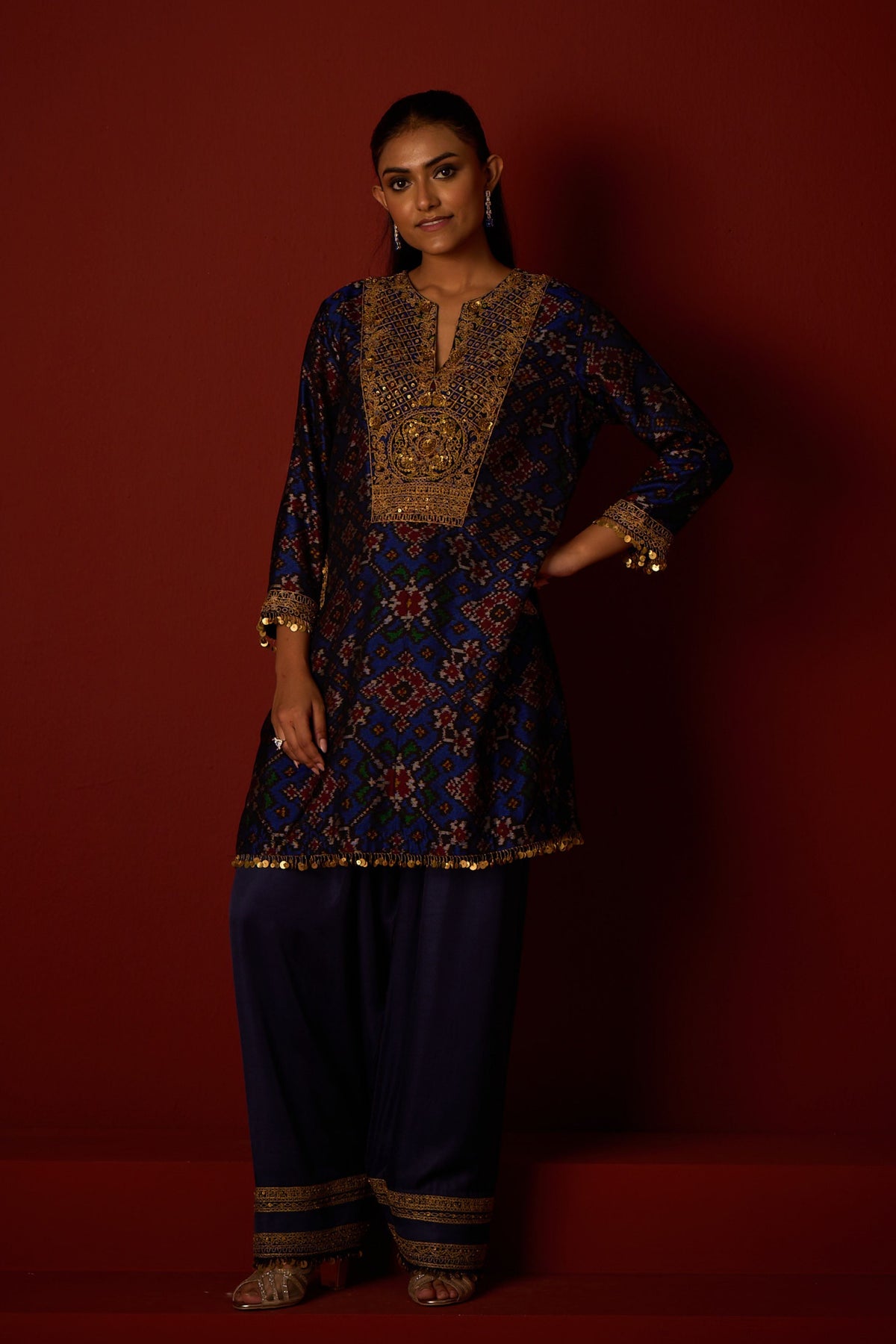 Patola Marodi Kurta Set