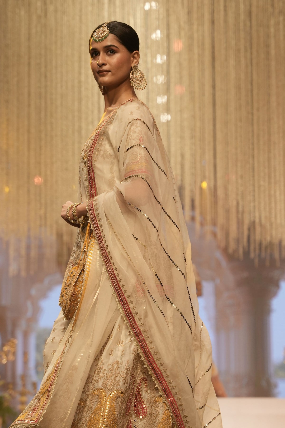 Daisy Ivory Sharara Set