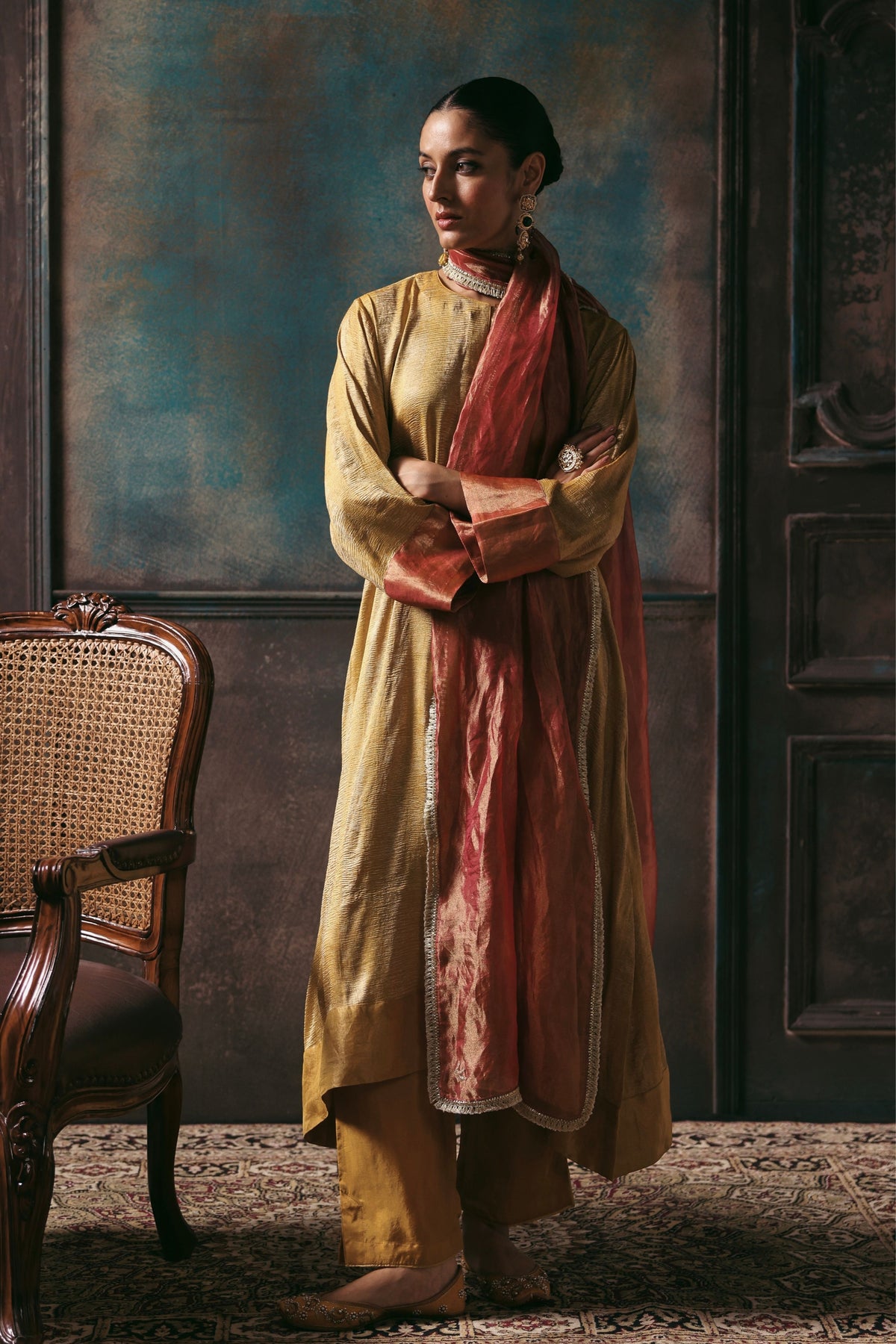 Gold Gauhar Kurta Set