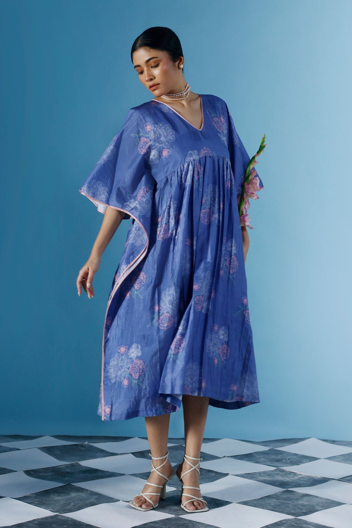Adara Dress In Blue