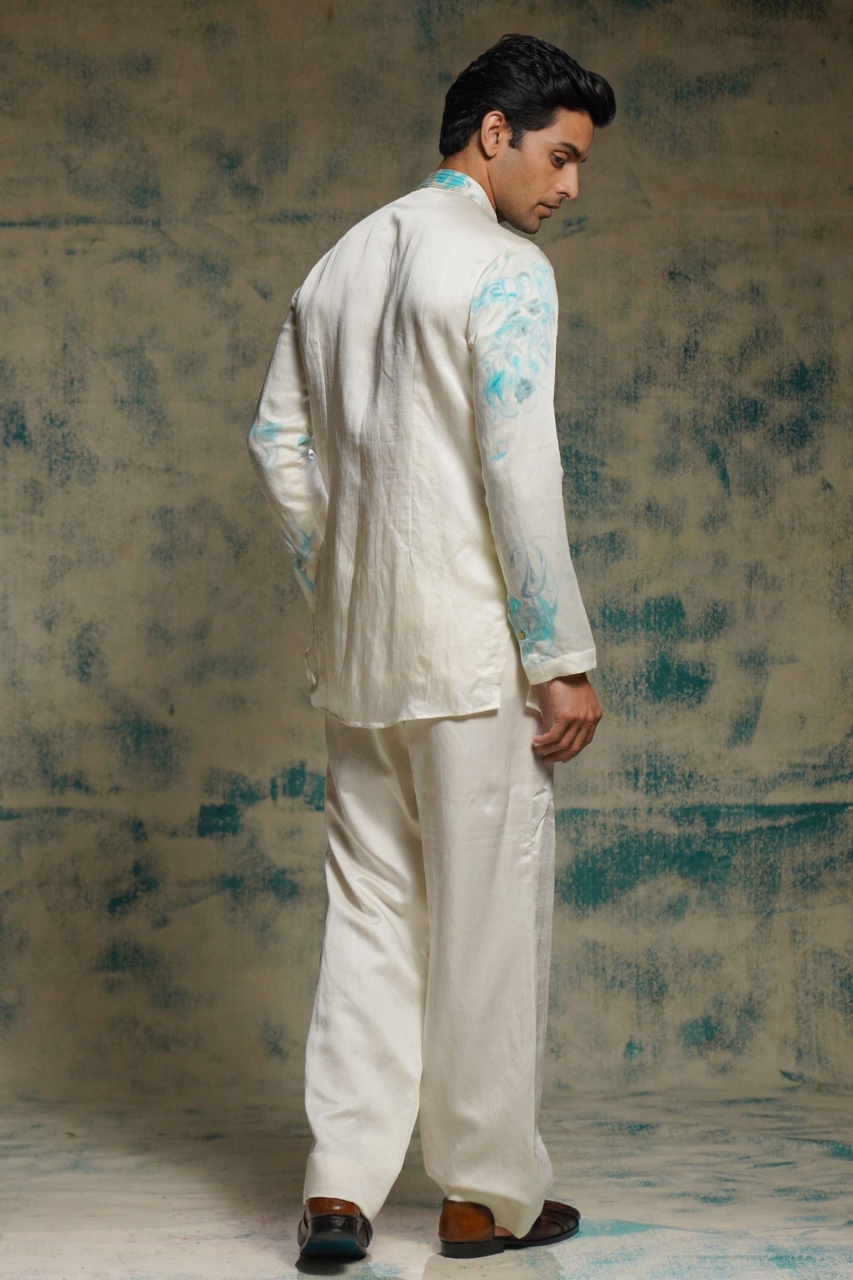 Ivory Short Jacket Set