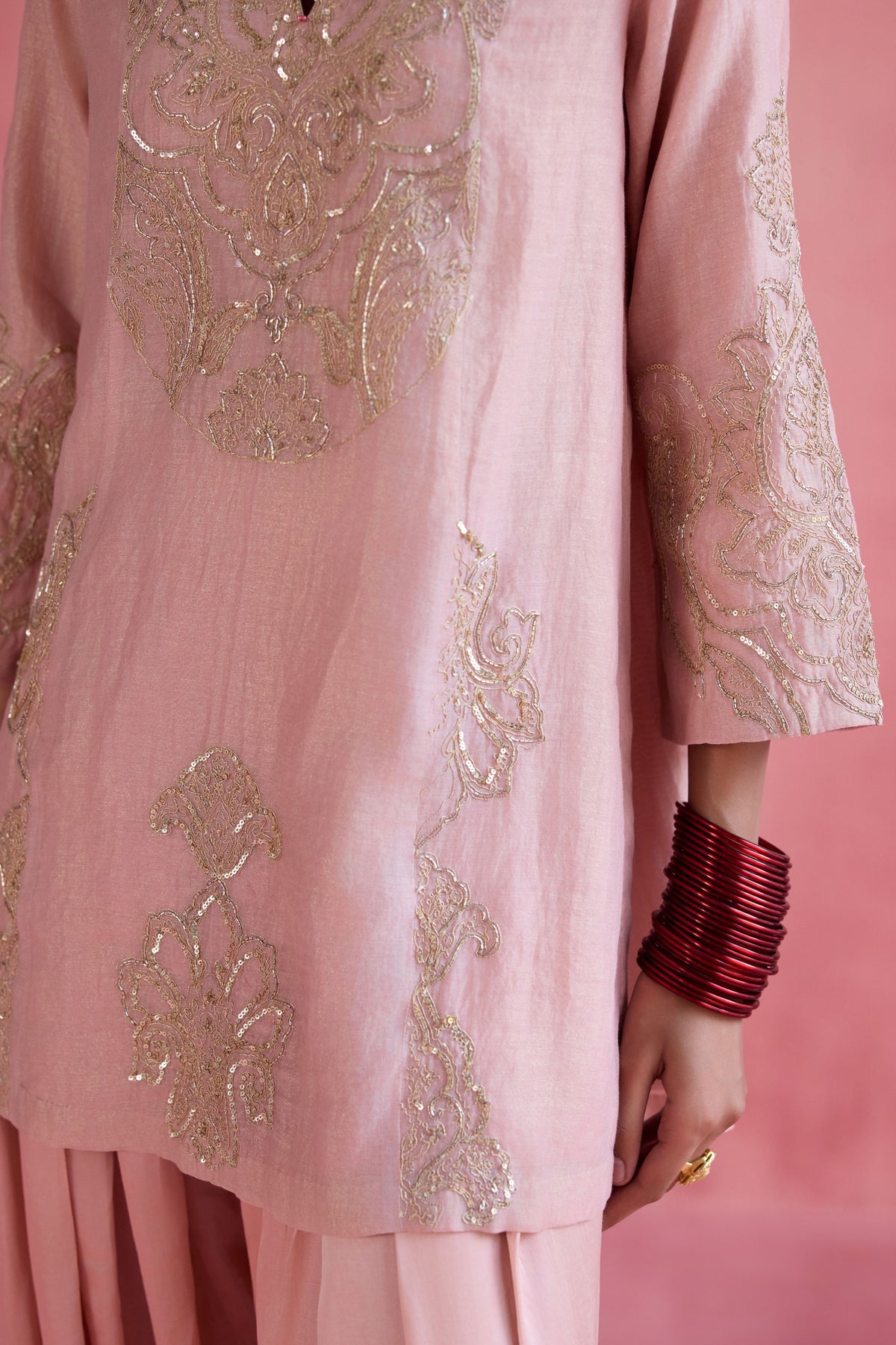 Inaya Pink Kurta Set