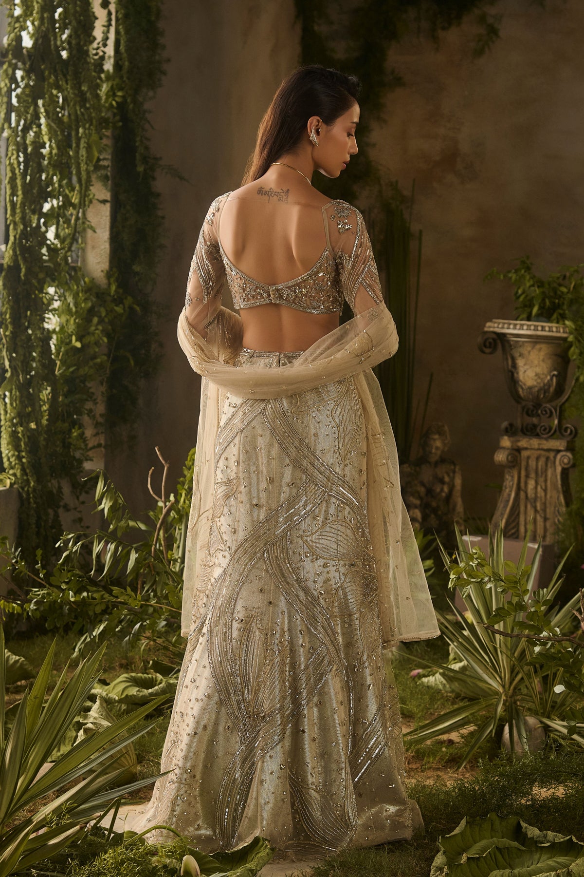 Molten Luxe Lehenga Set