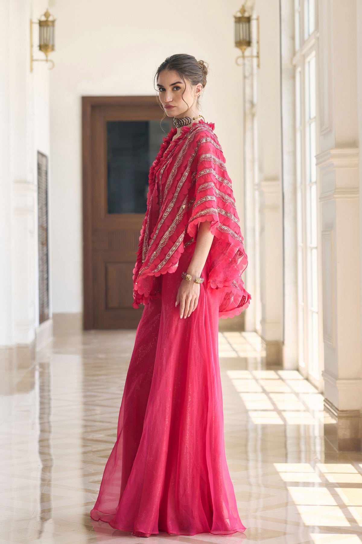 Roselle Sharara Set