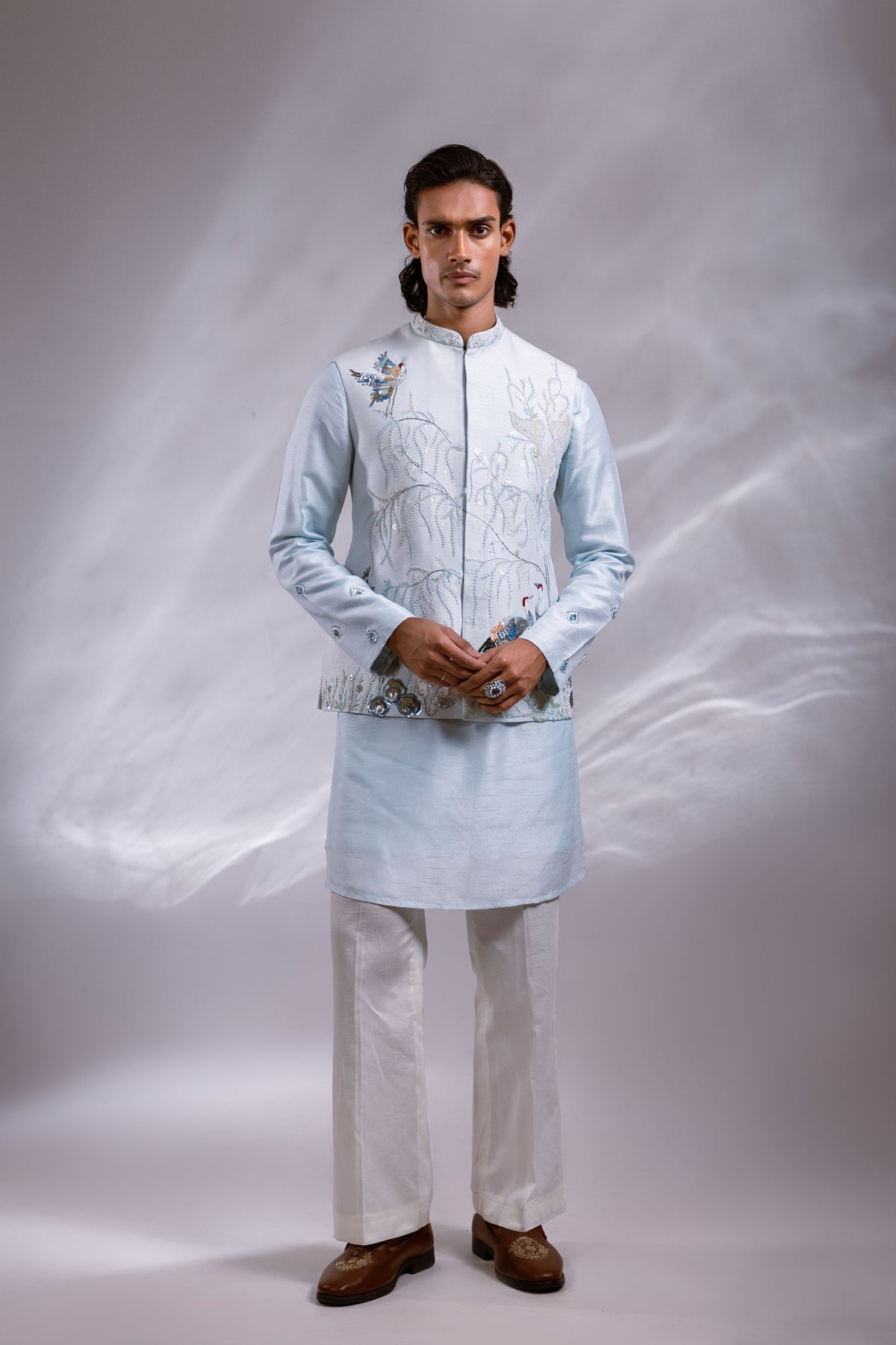 Aarin Nehru Jacket Set