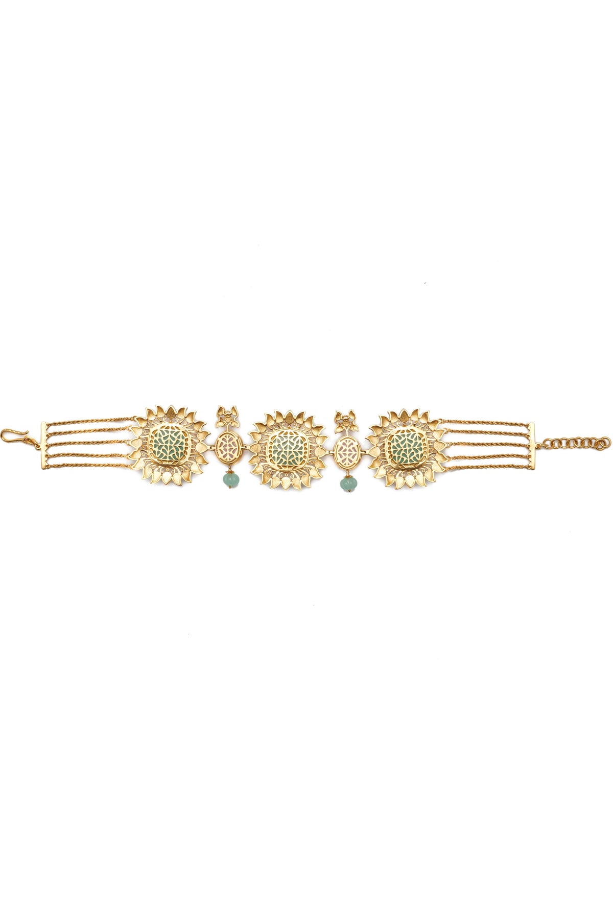 Bouquet of Hyacinth Choker