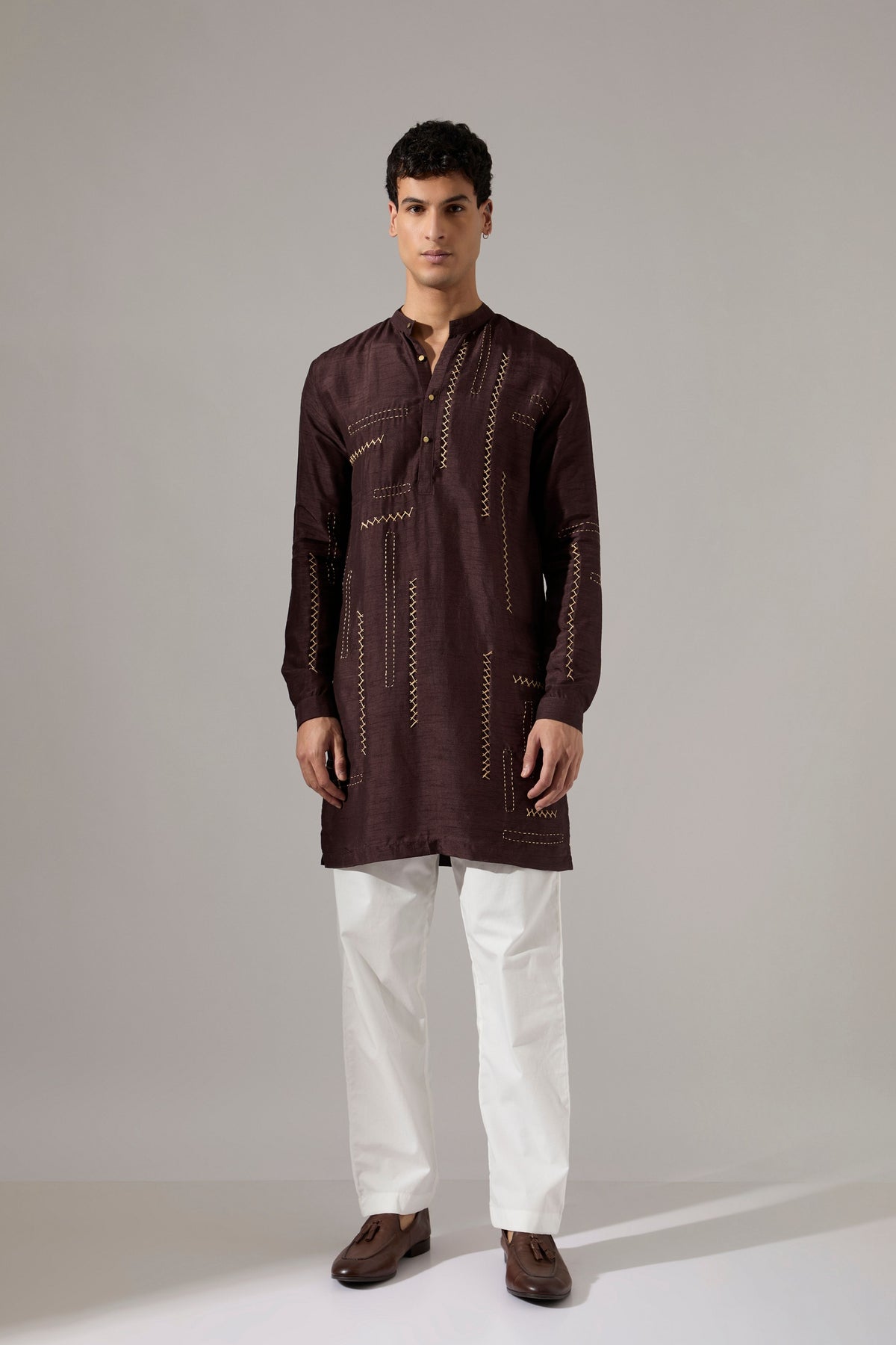 Pedro Hand Embroidered Kurta Set