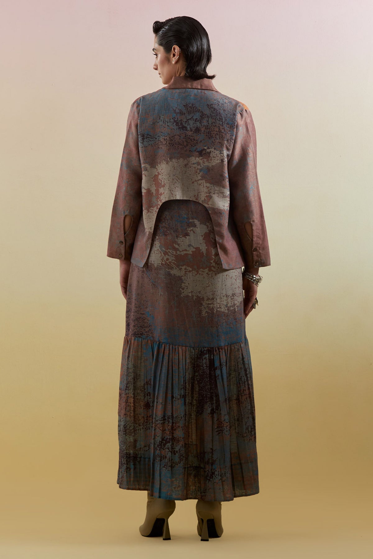 Asymmetrical Jacket & Dress