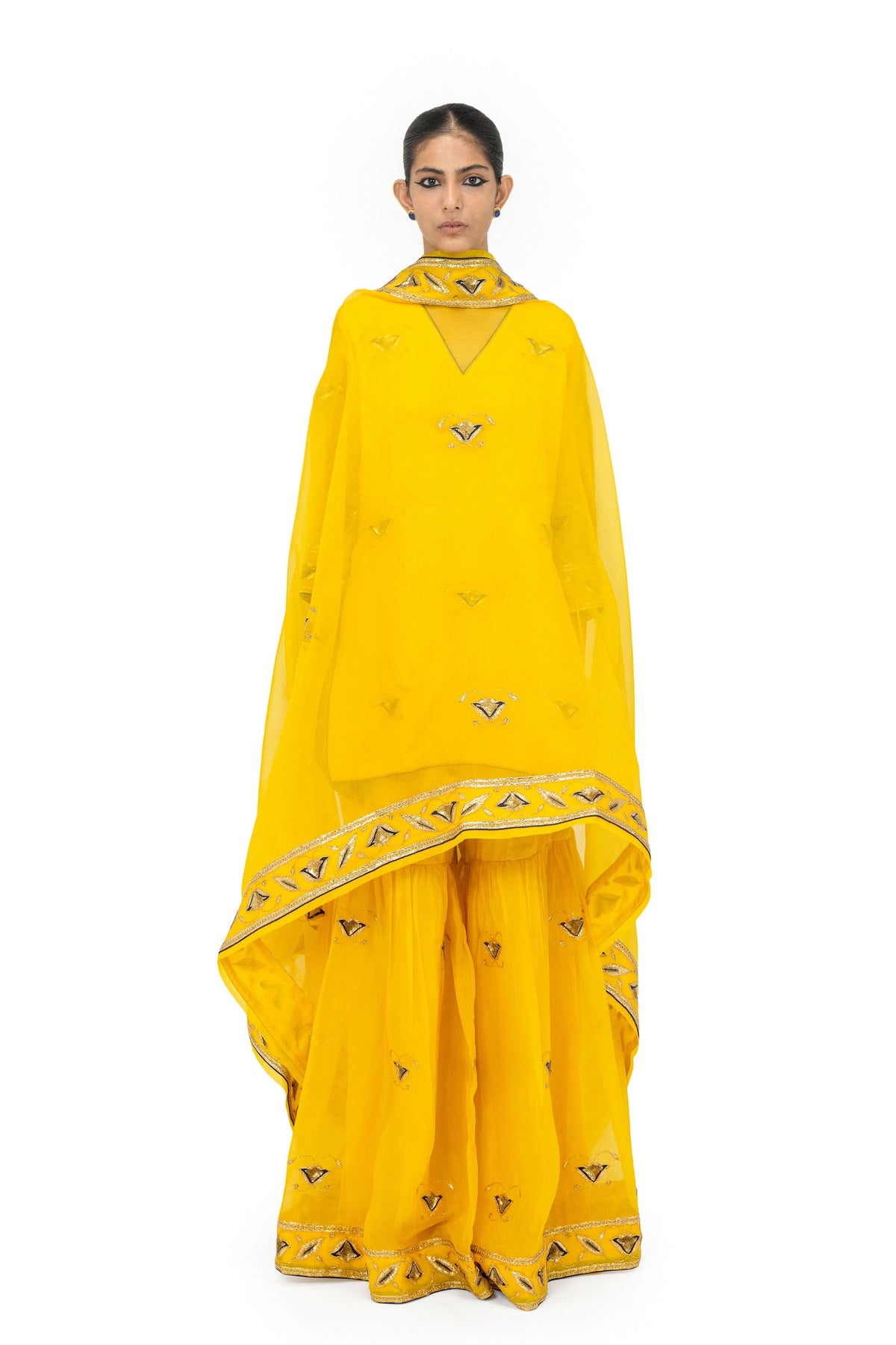 Jamwa Sangod Kurta And Sharara