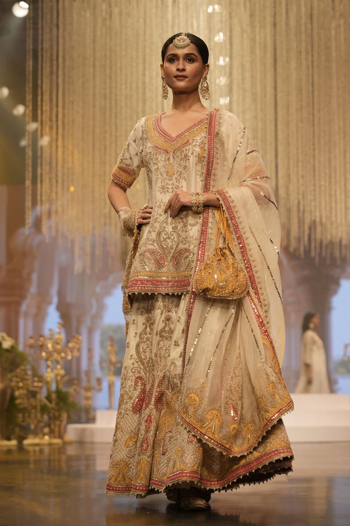 Daisy Ivory Sharara Set
