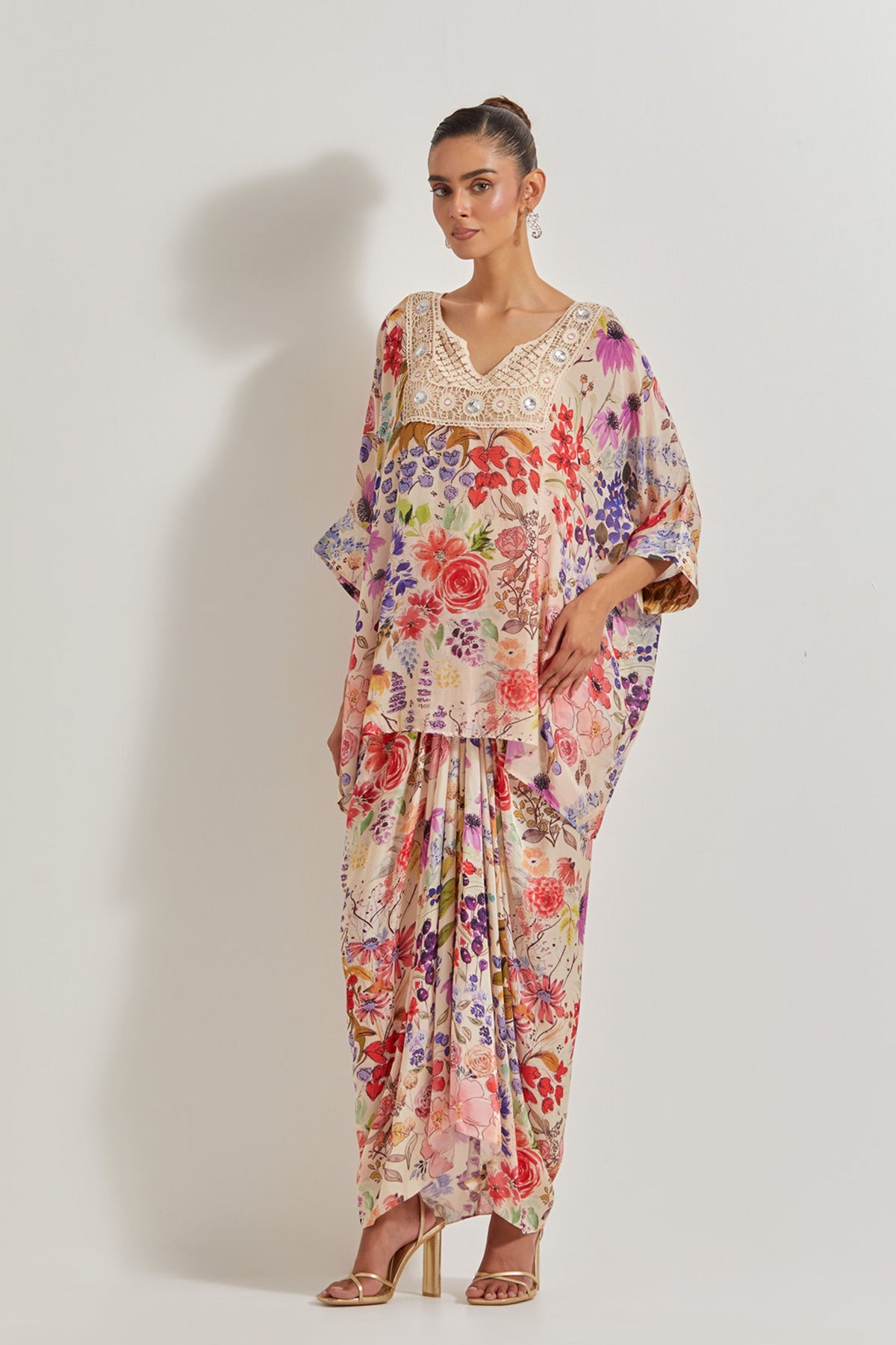 Blooming Burst Skirt Set