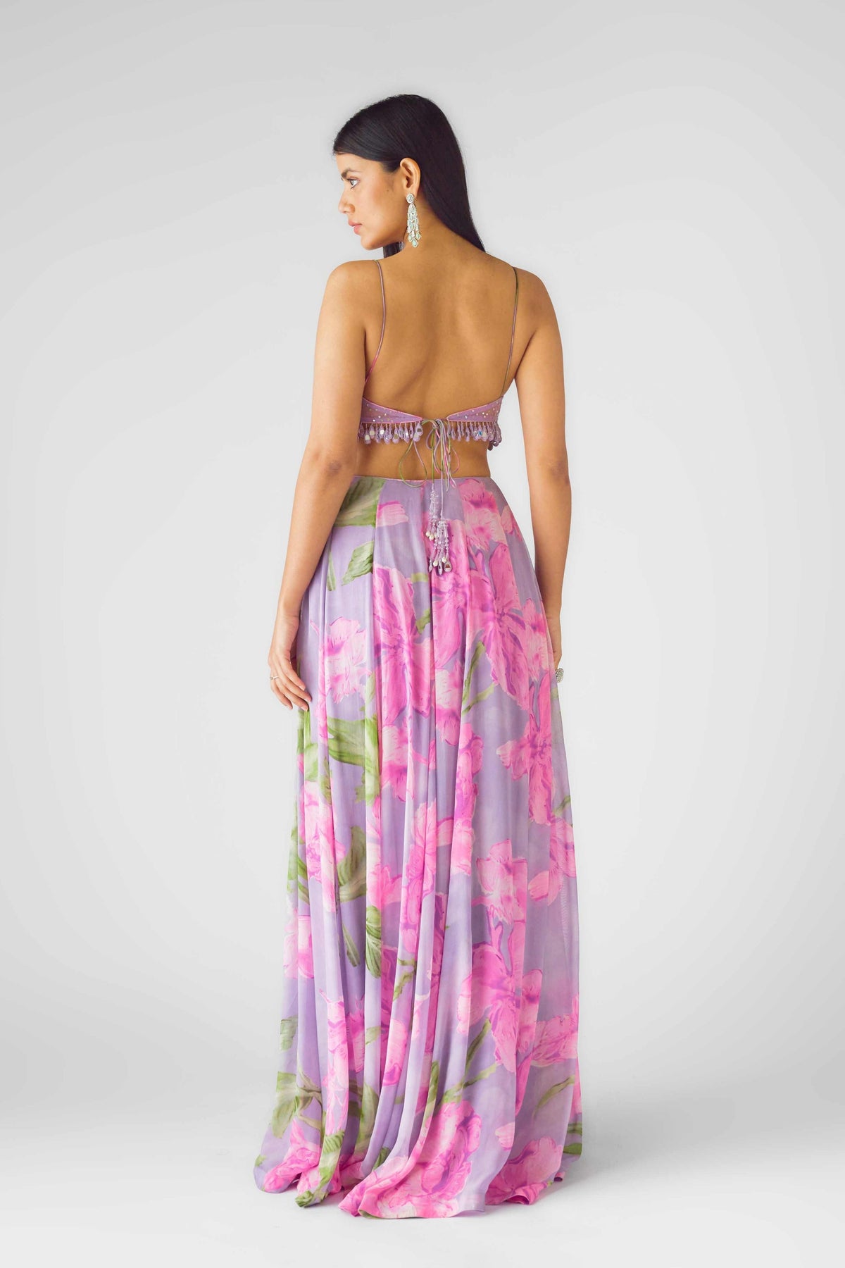 The Mystical Lilacs Cape Set