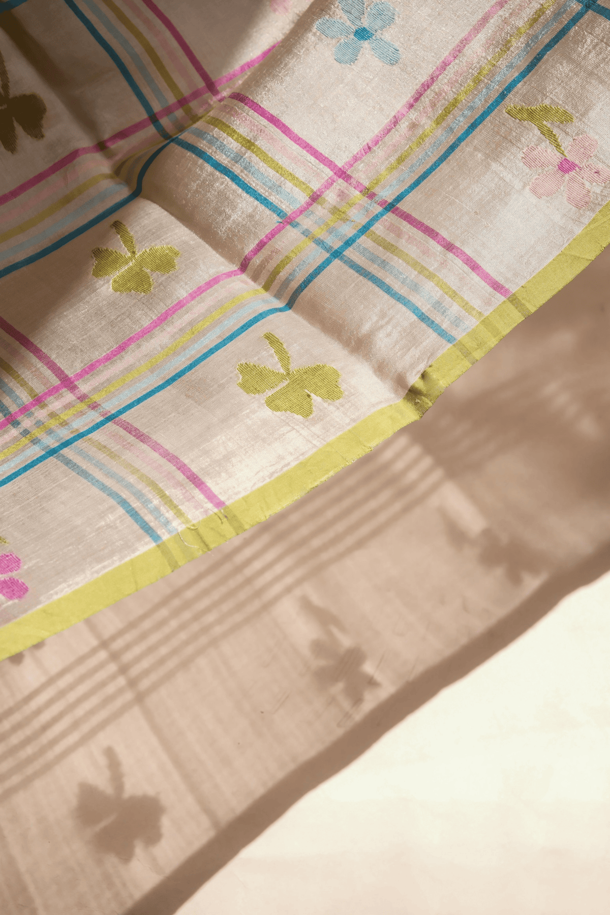 Tic-tac-love Jamdani Saree