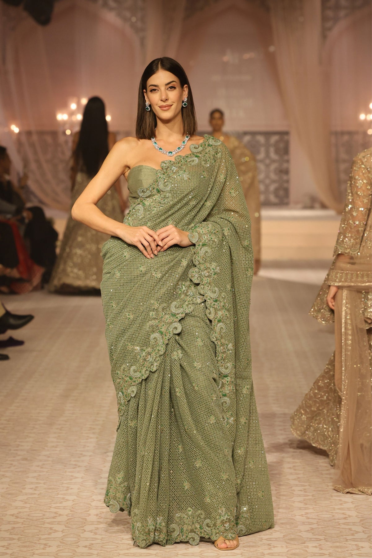 Estella Saree With Corset