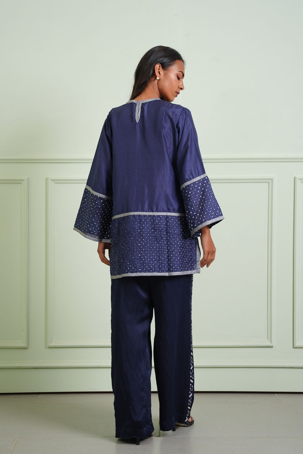 Mirrorwork Embellished Palazzos