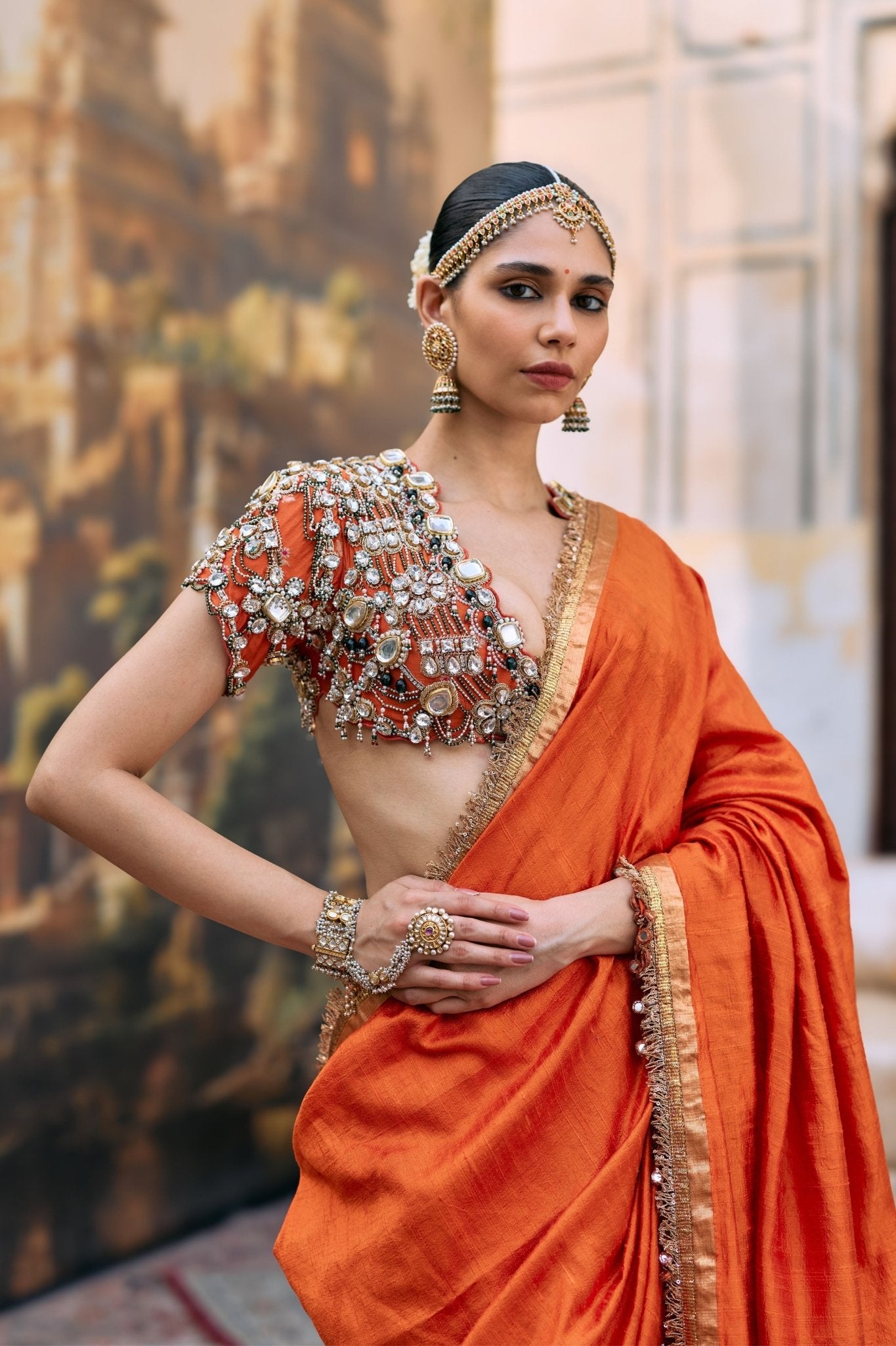 Vajramani Saree Set - Itrh - Elahe