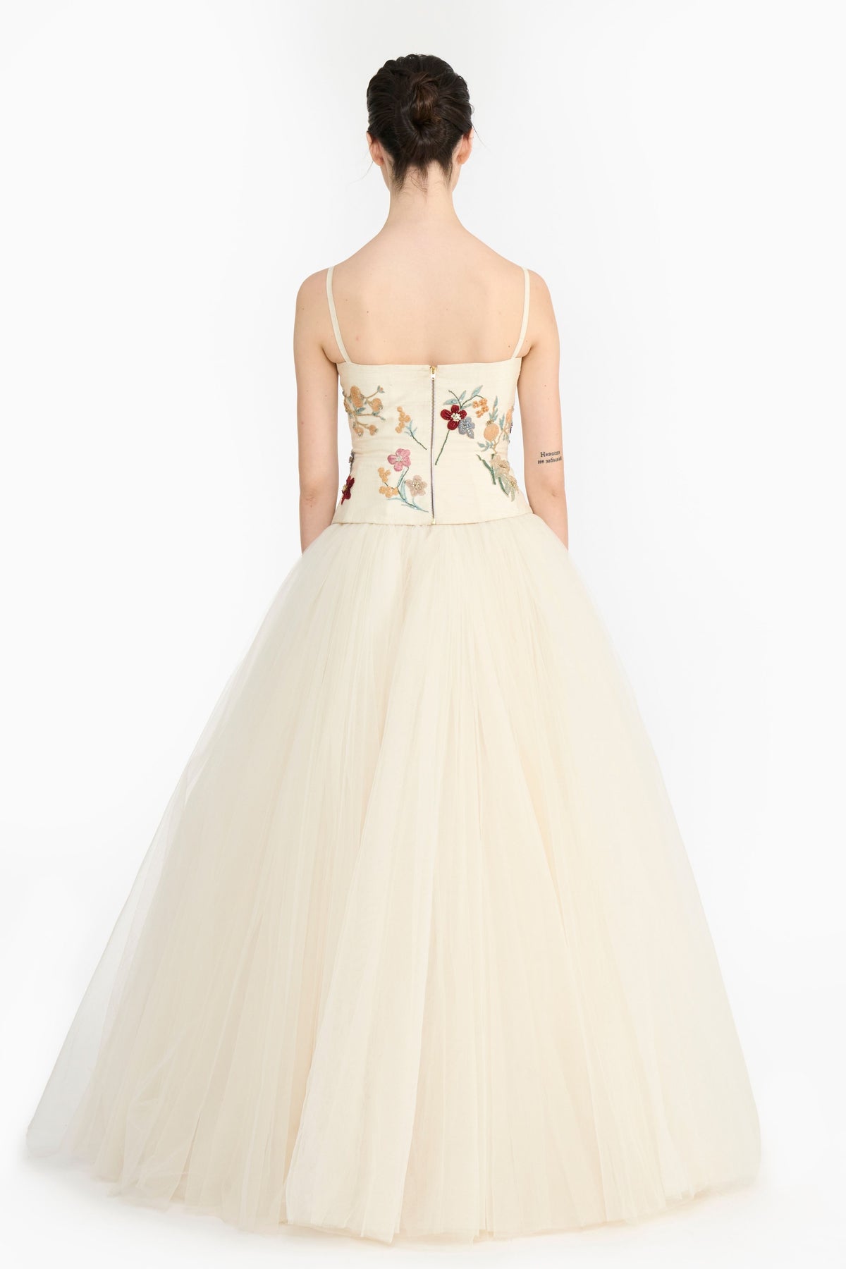 Ivory Chinoiserie Lehenga Set