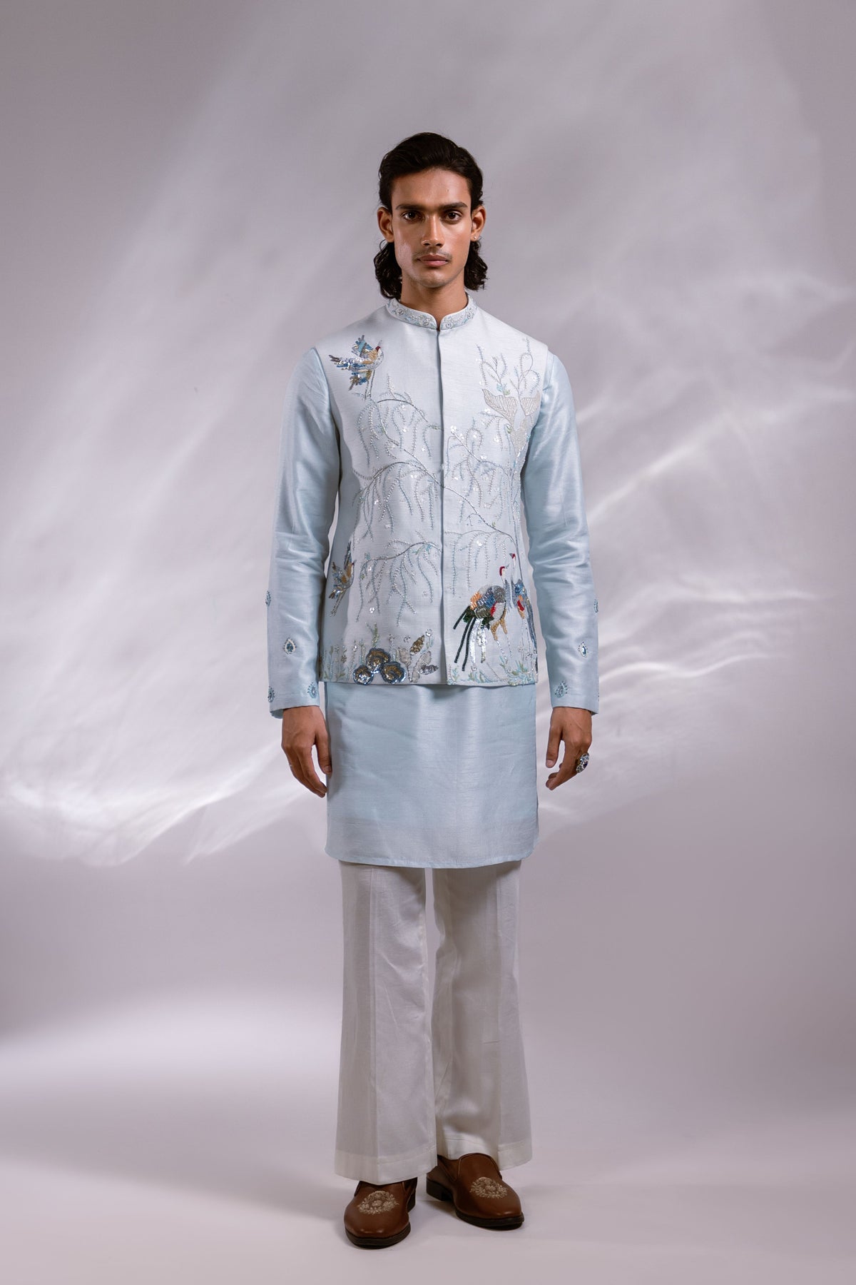 Aarin Nehru Jacket Set