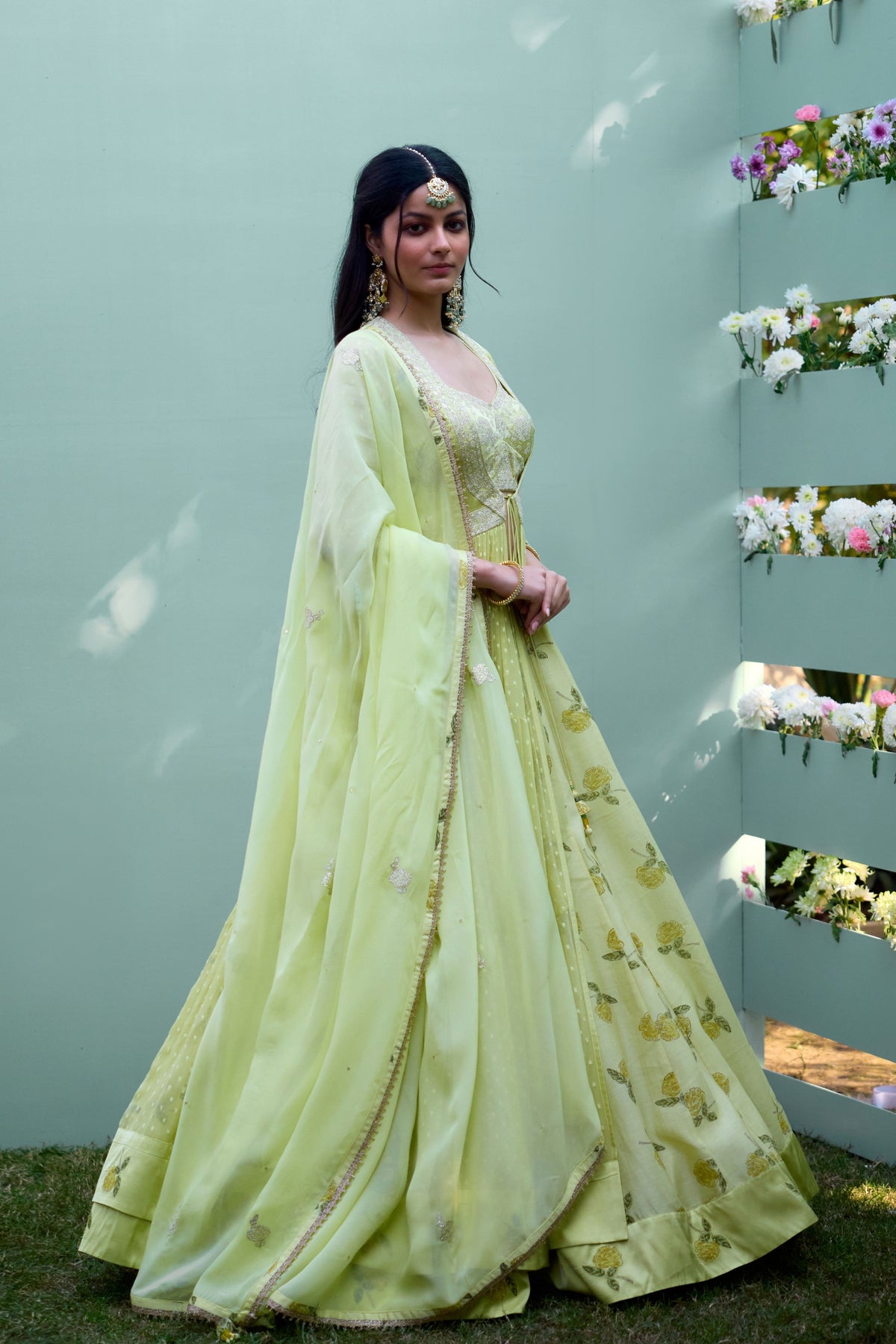 Canary Yellow Lehenga Set