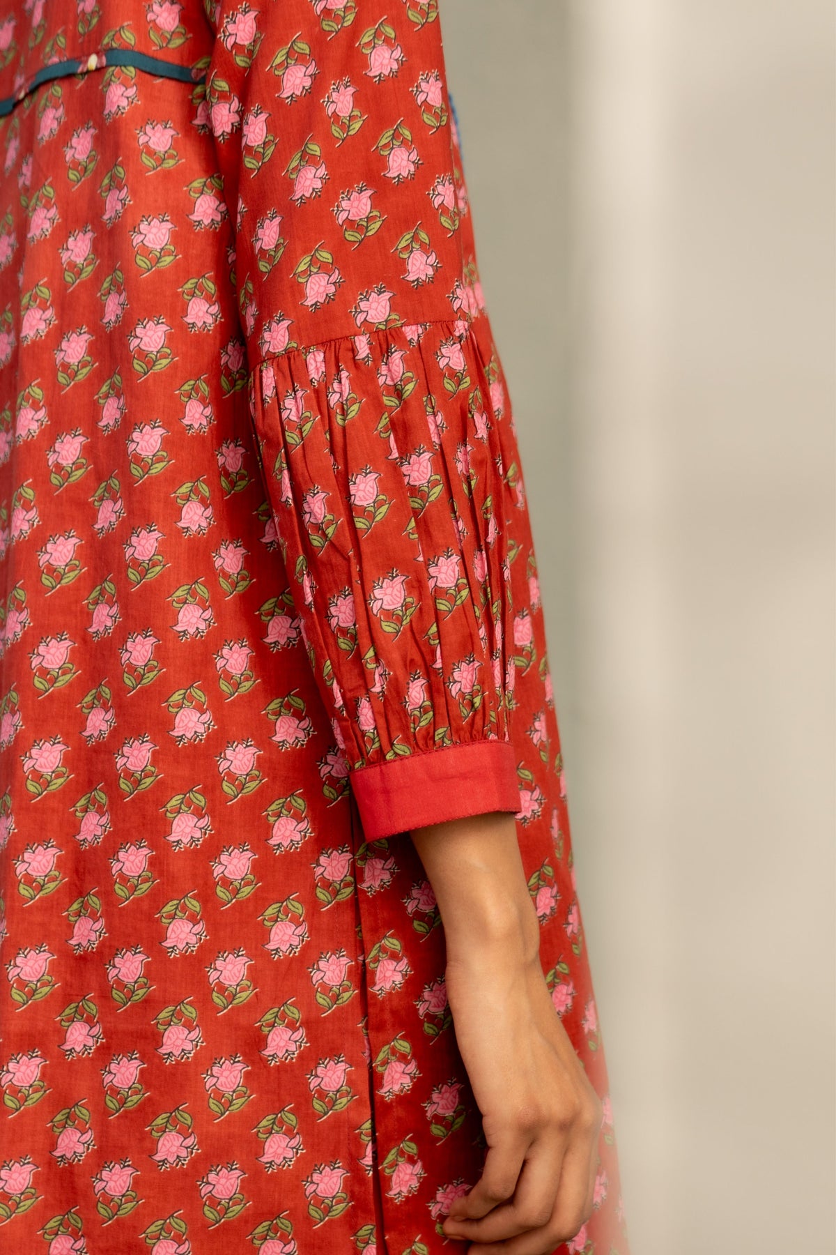 Red Short Kurta & Salwar