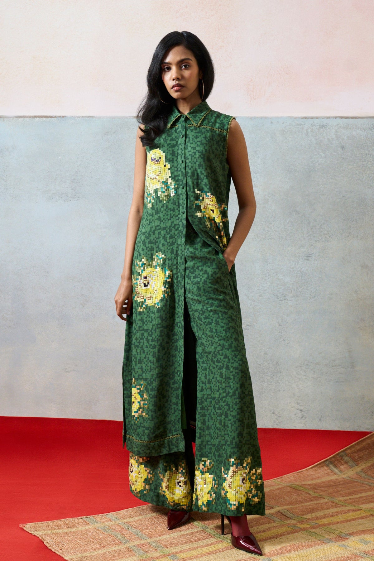 Corsica Pants Green