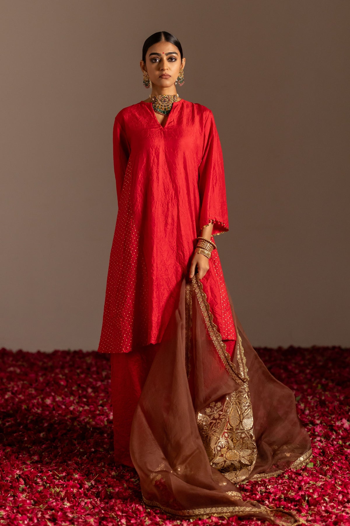 Short Bias Kurta Set
