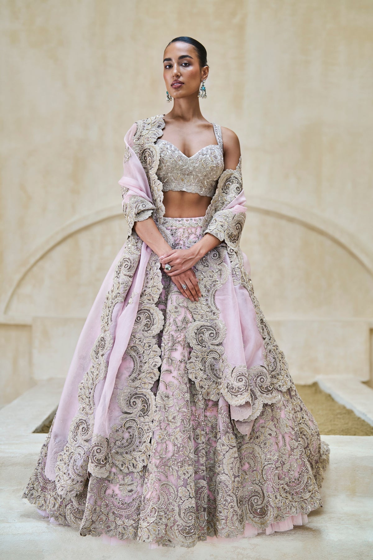 Mantis Warbler Lehenga Set