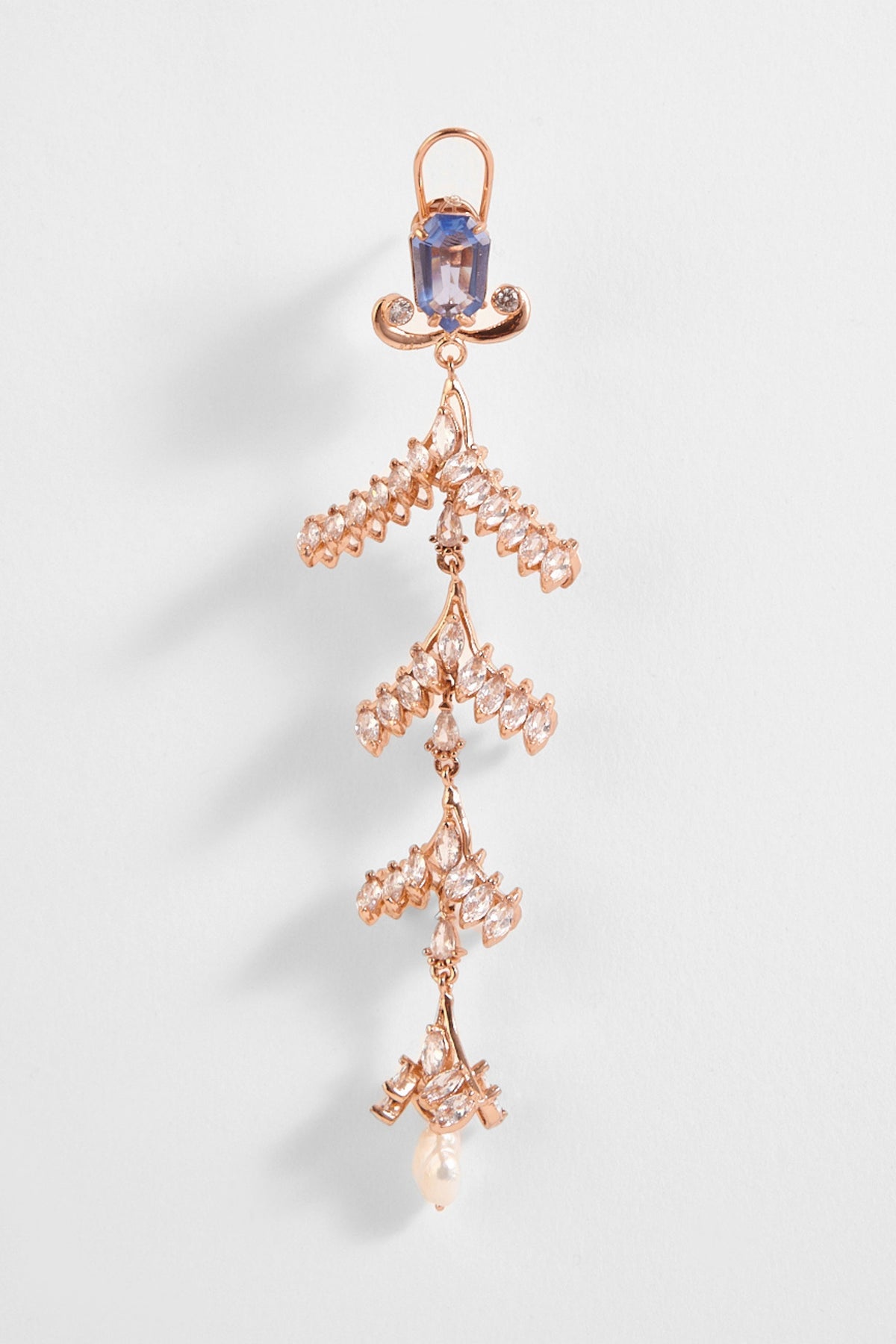 Le Sunset Palm Free Fall Earrings