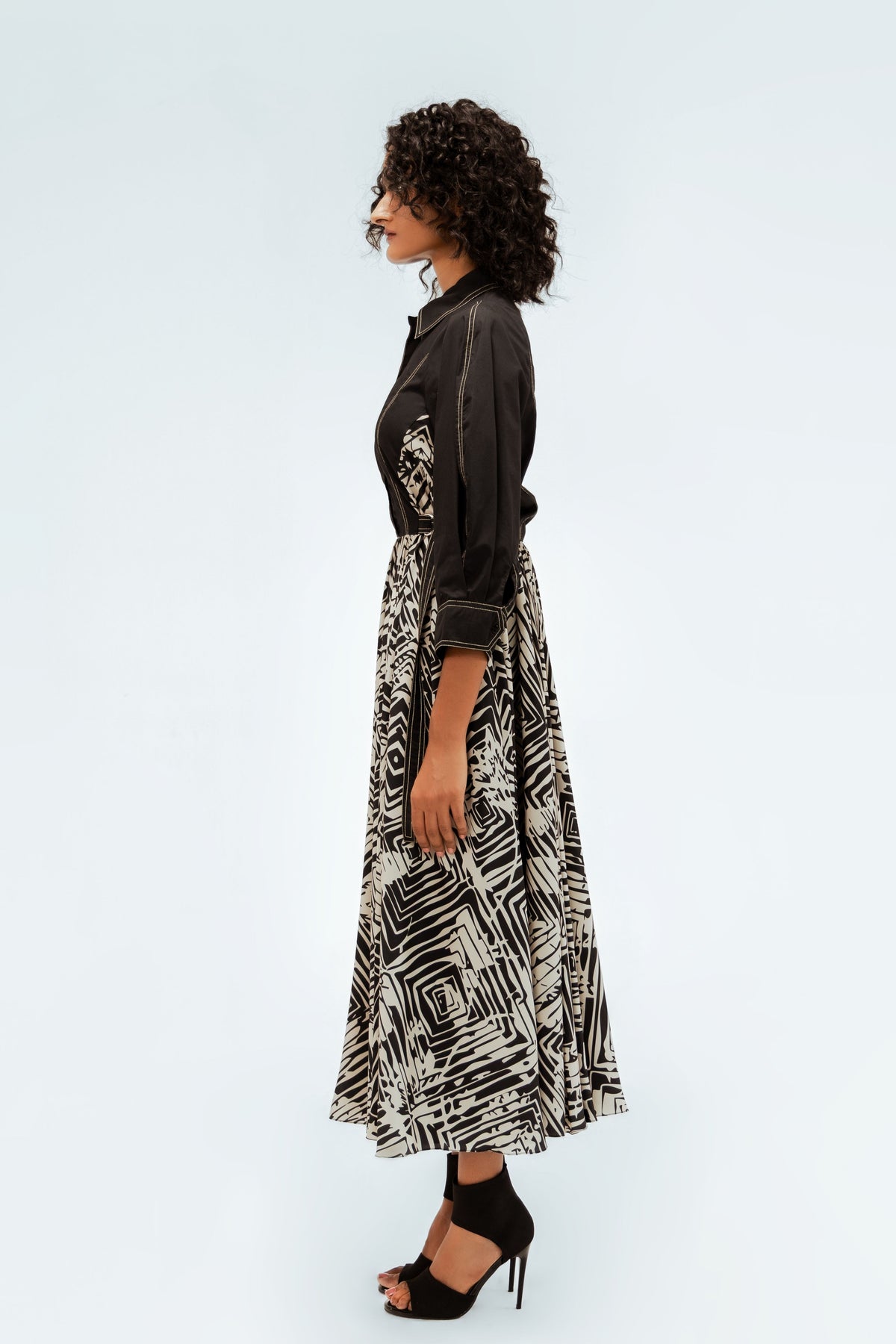 Florix Print Fable Dress