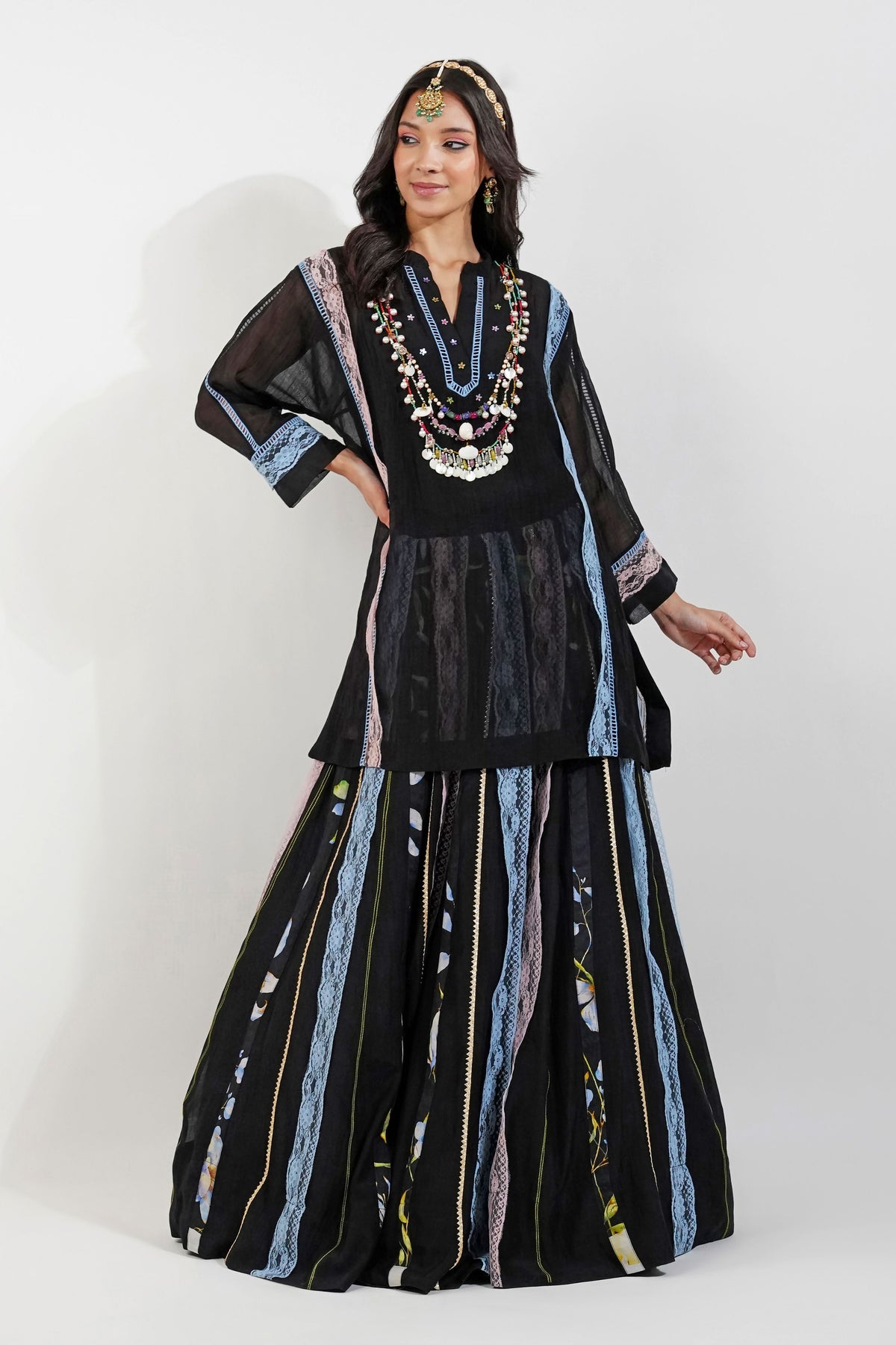 Shabby Chic Lehenga Set