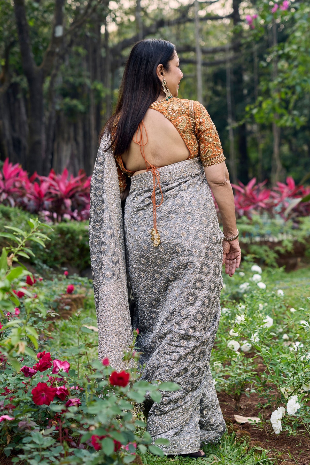Chandi Rang Heritage Saree Set