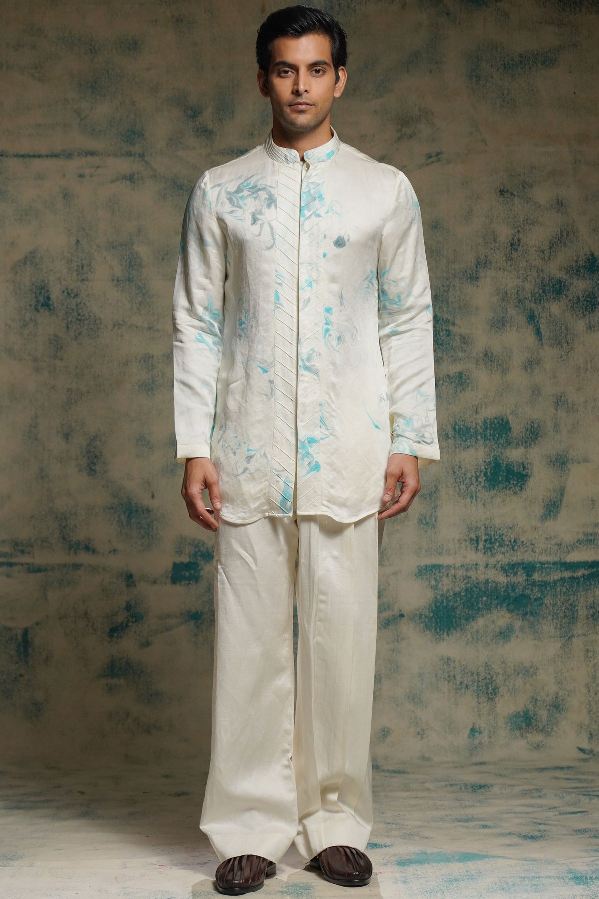 Ivory Short Jacket Set