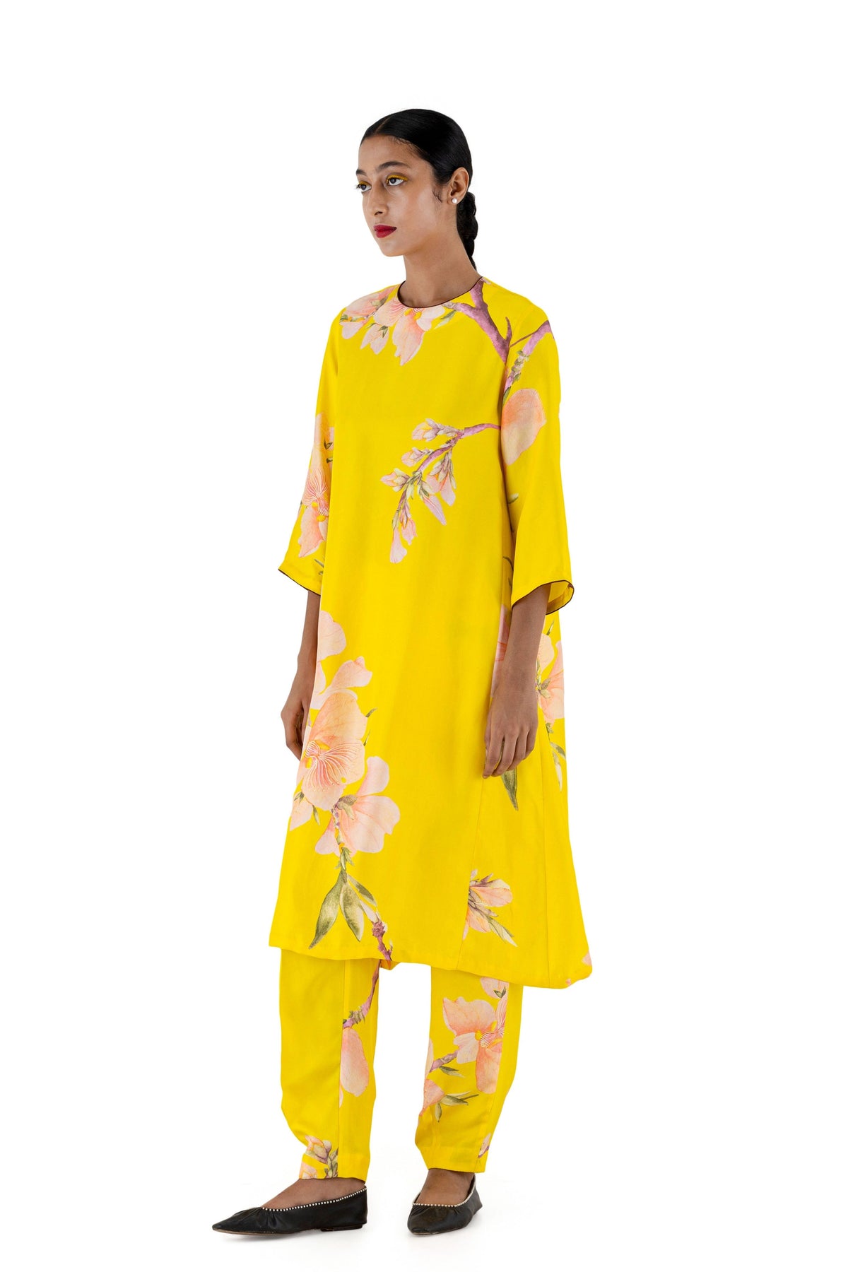 Varsaka &amp; Tavora Yellow Kurta Set
