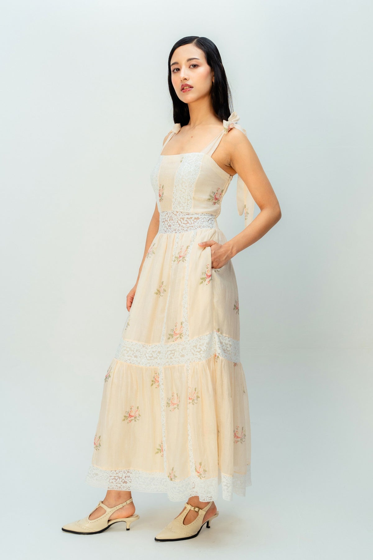 Creame Sunset Dress