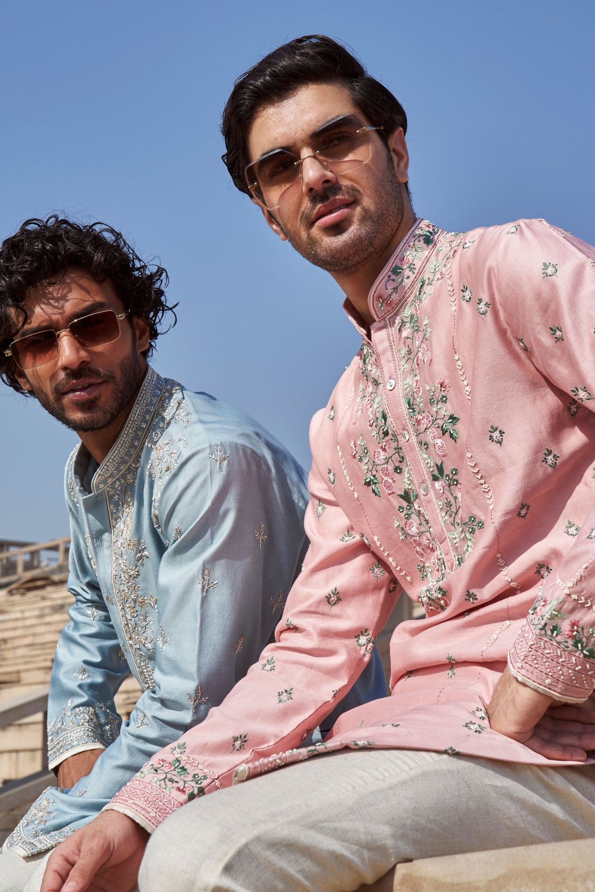Soft Pink Tutty Fruity Kurta