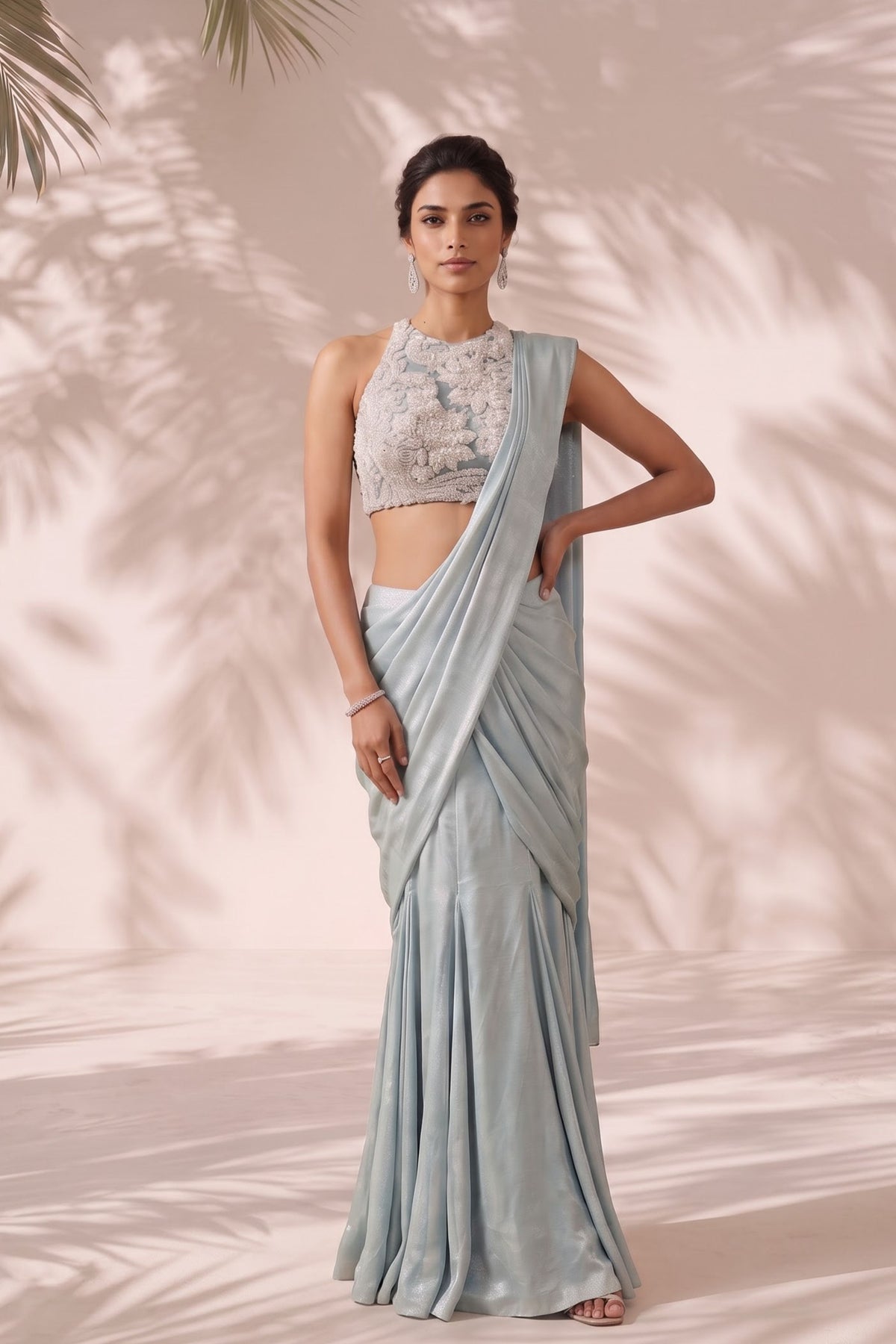 Verena Draped Saree Set