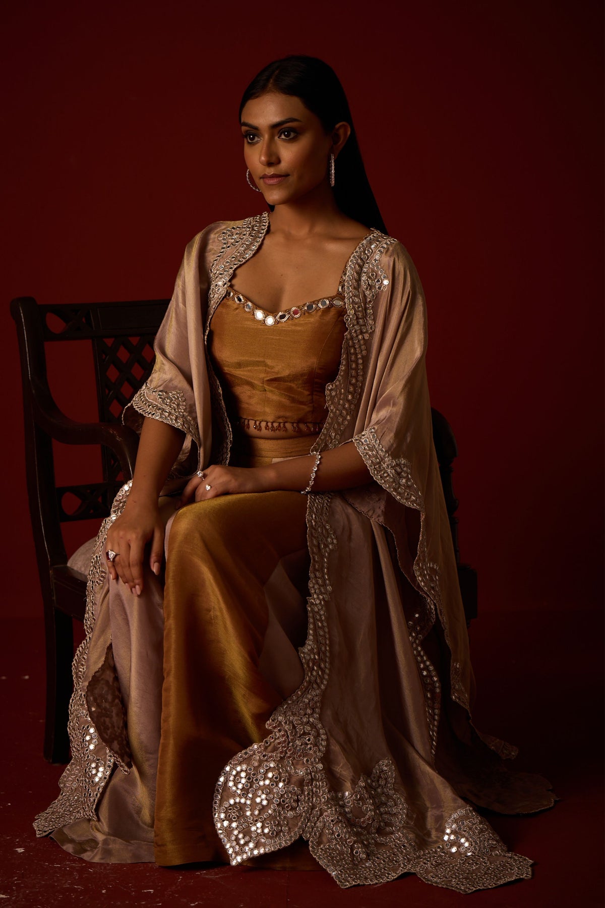 Panelled Tissue Palazzos