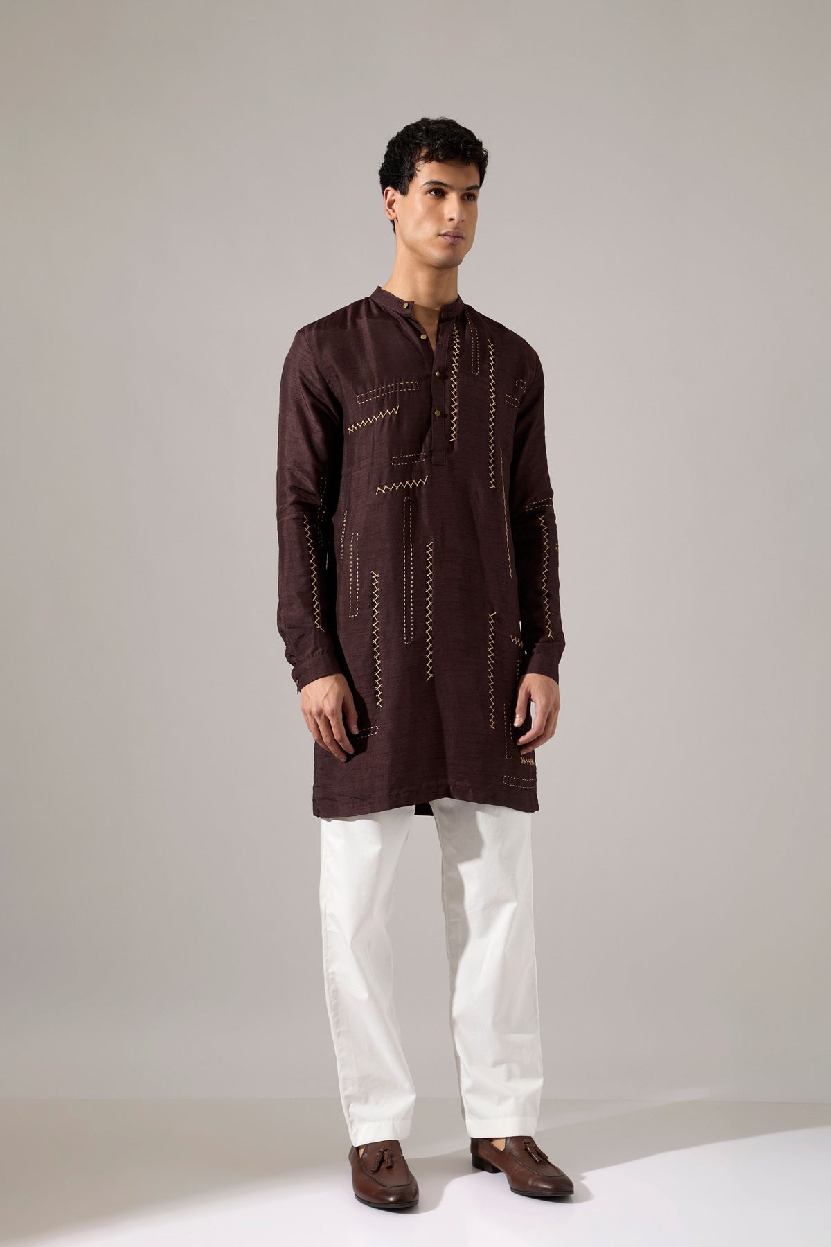Pedro Hand Embroidered Kurta Set