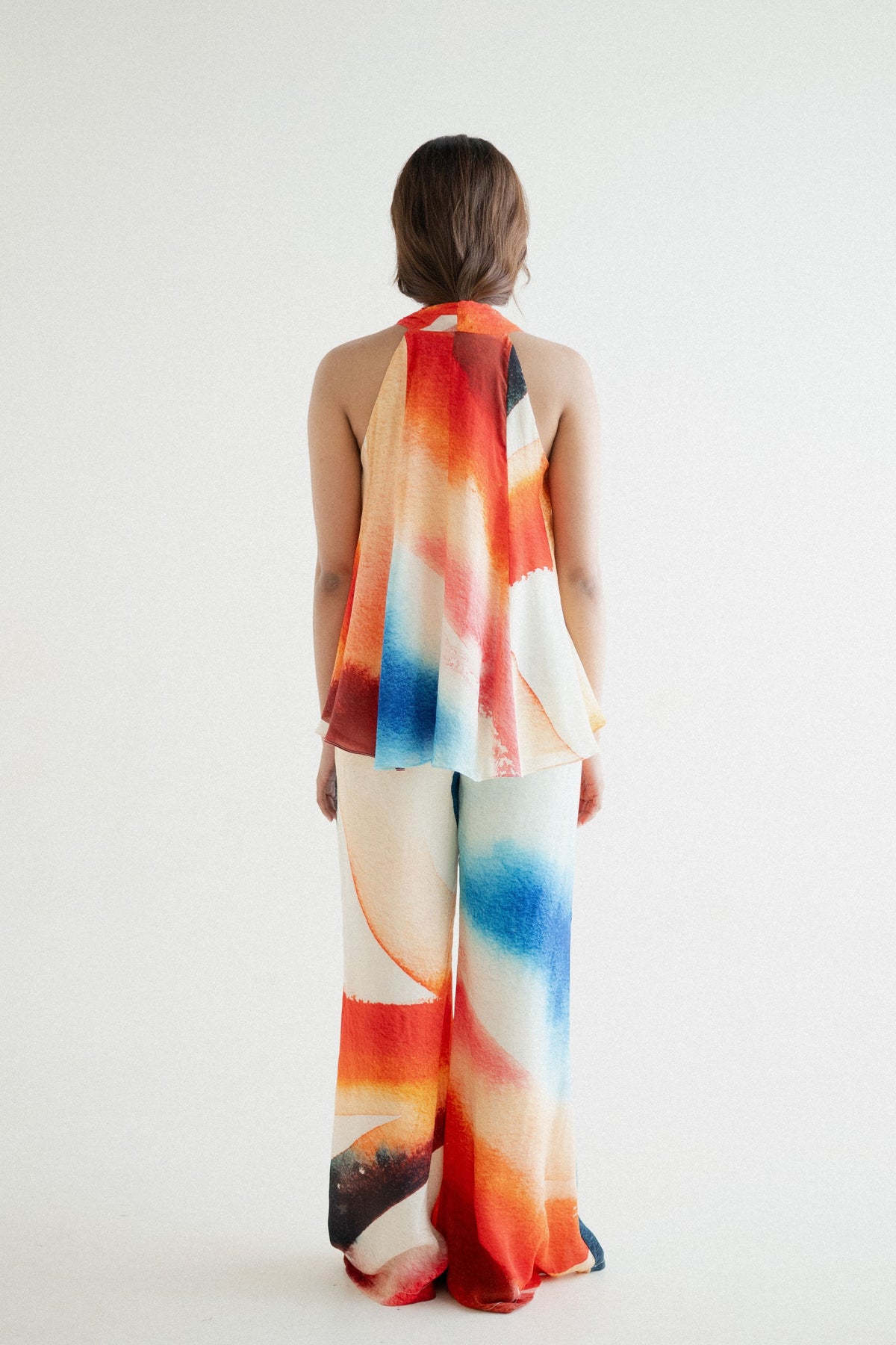 Printed Crepe Co-ord Set