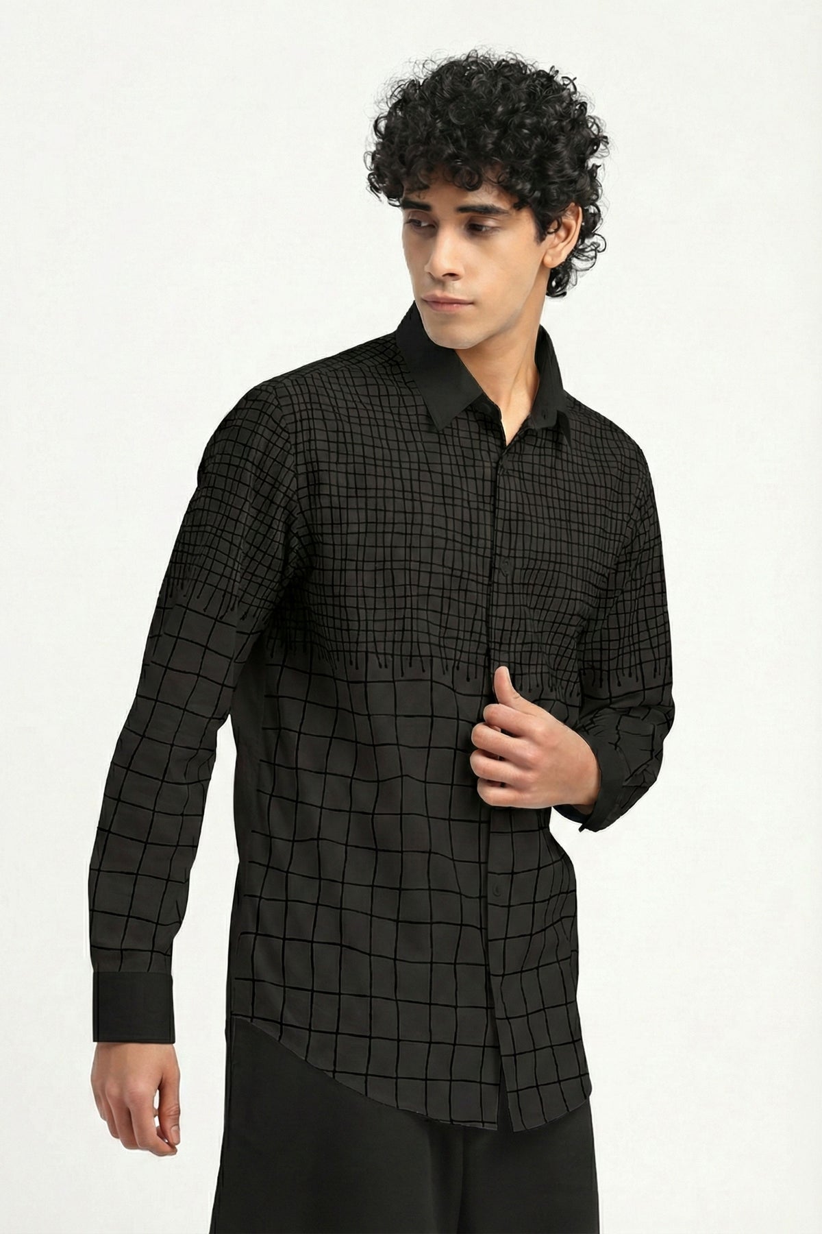 Big Small Aari Check Shirt