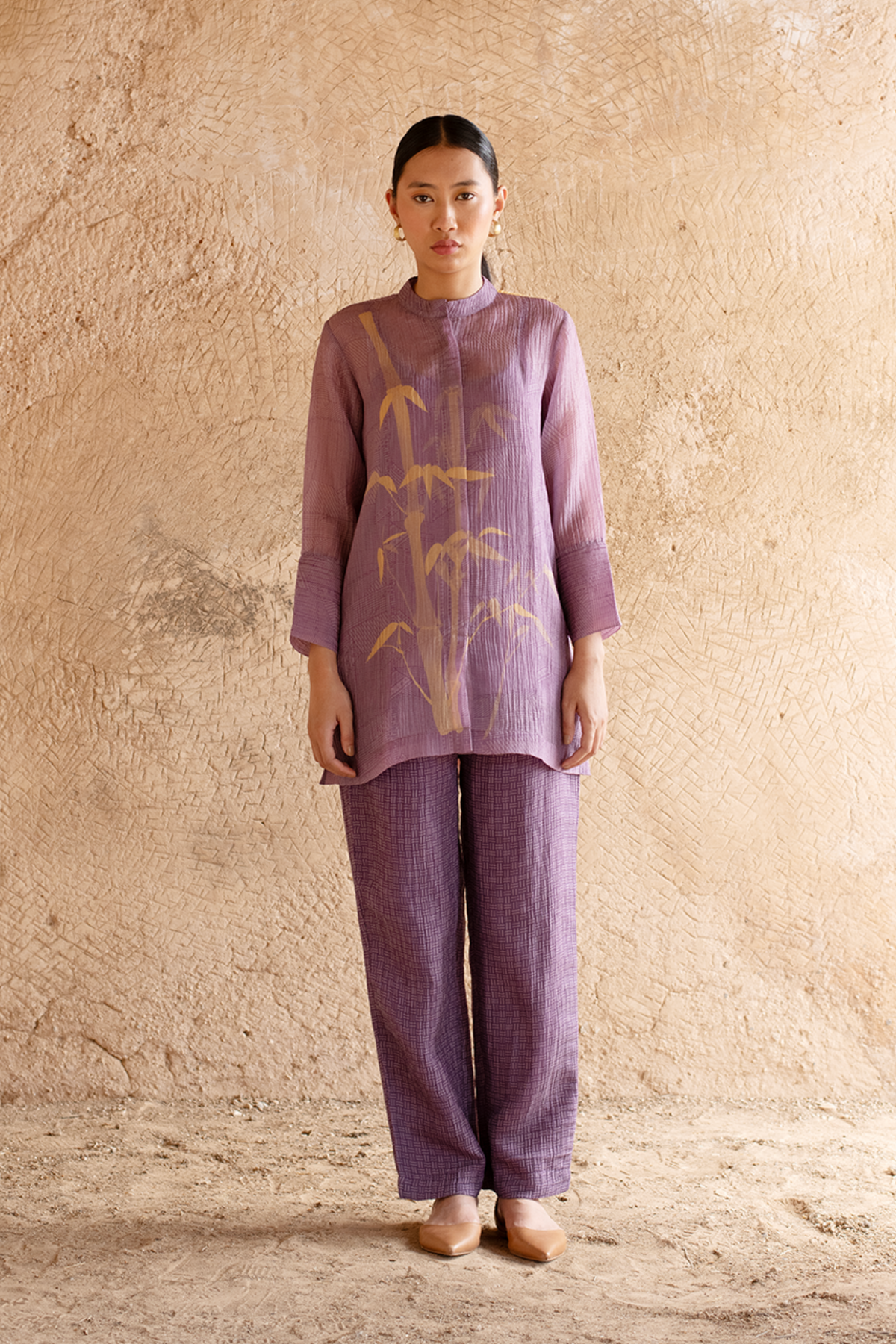 Lavender Tunic Set