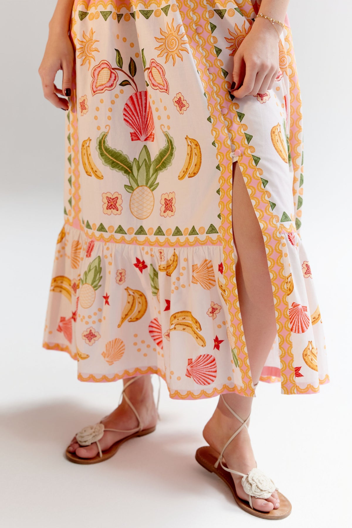 Seashell Ecru Estella Maxi Dress