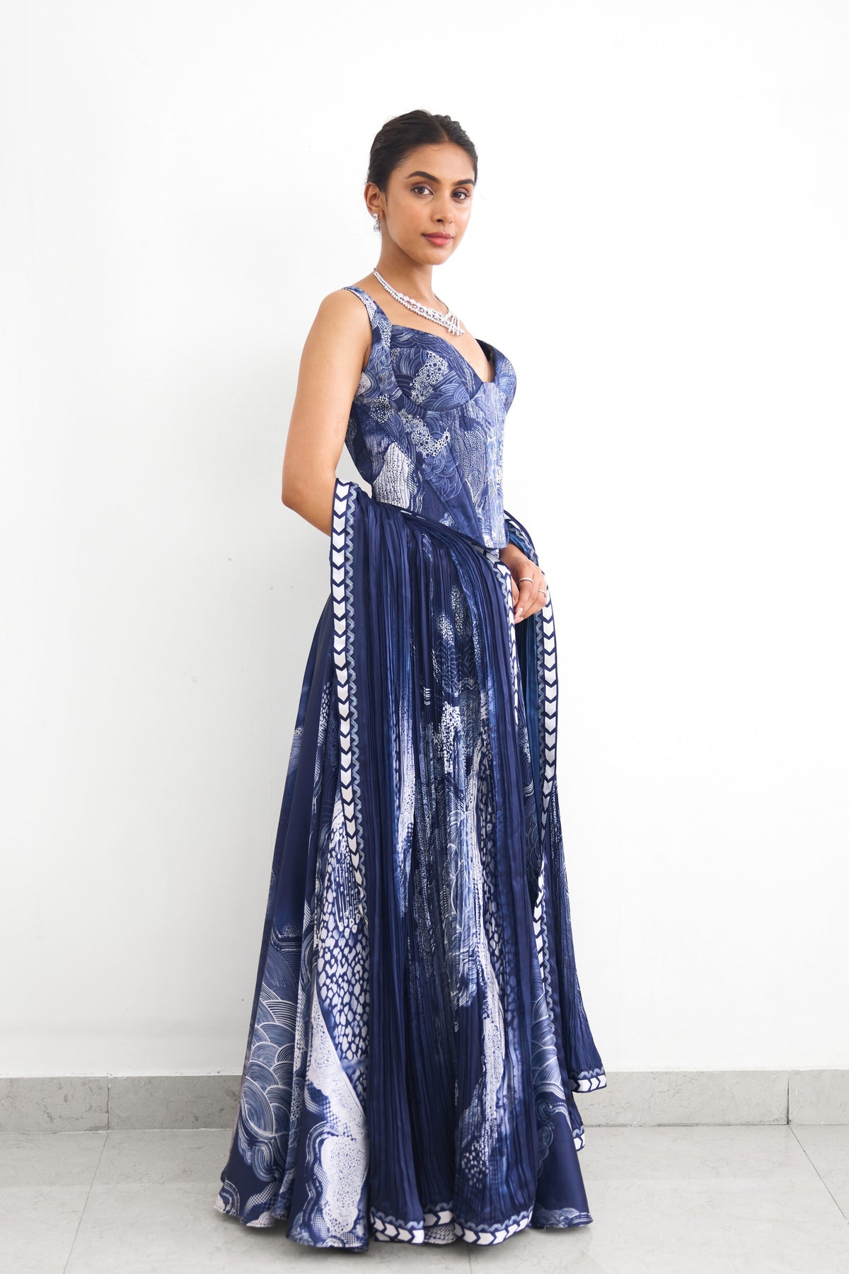 Swirl Lehenga Set
