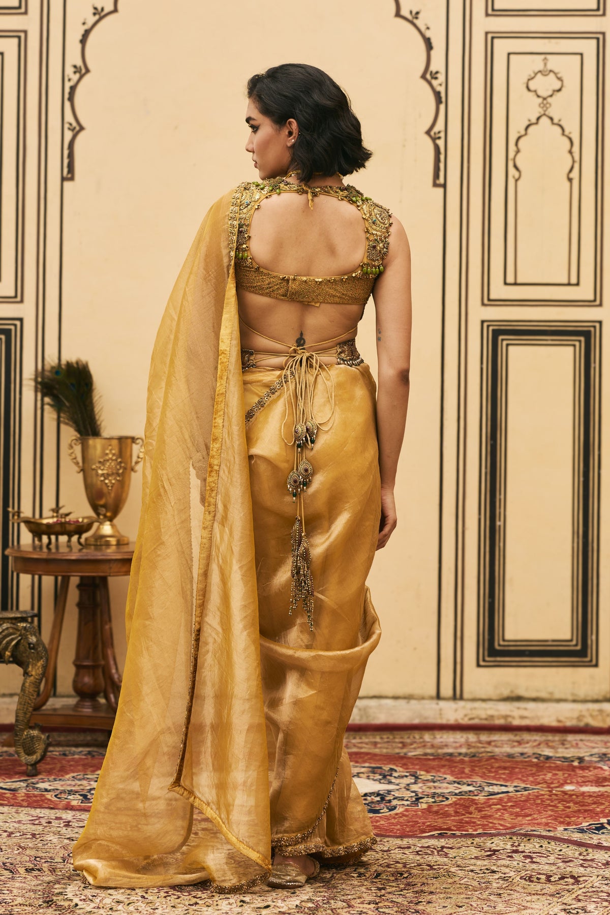 Haridra Saree Set