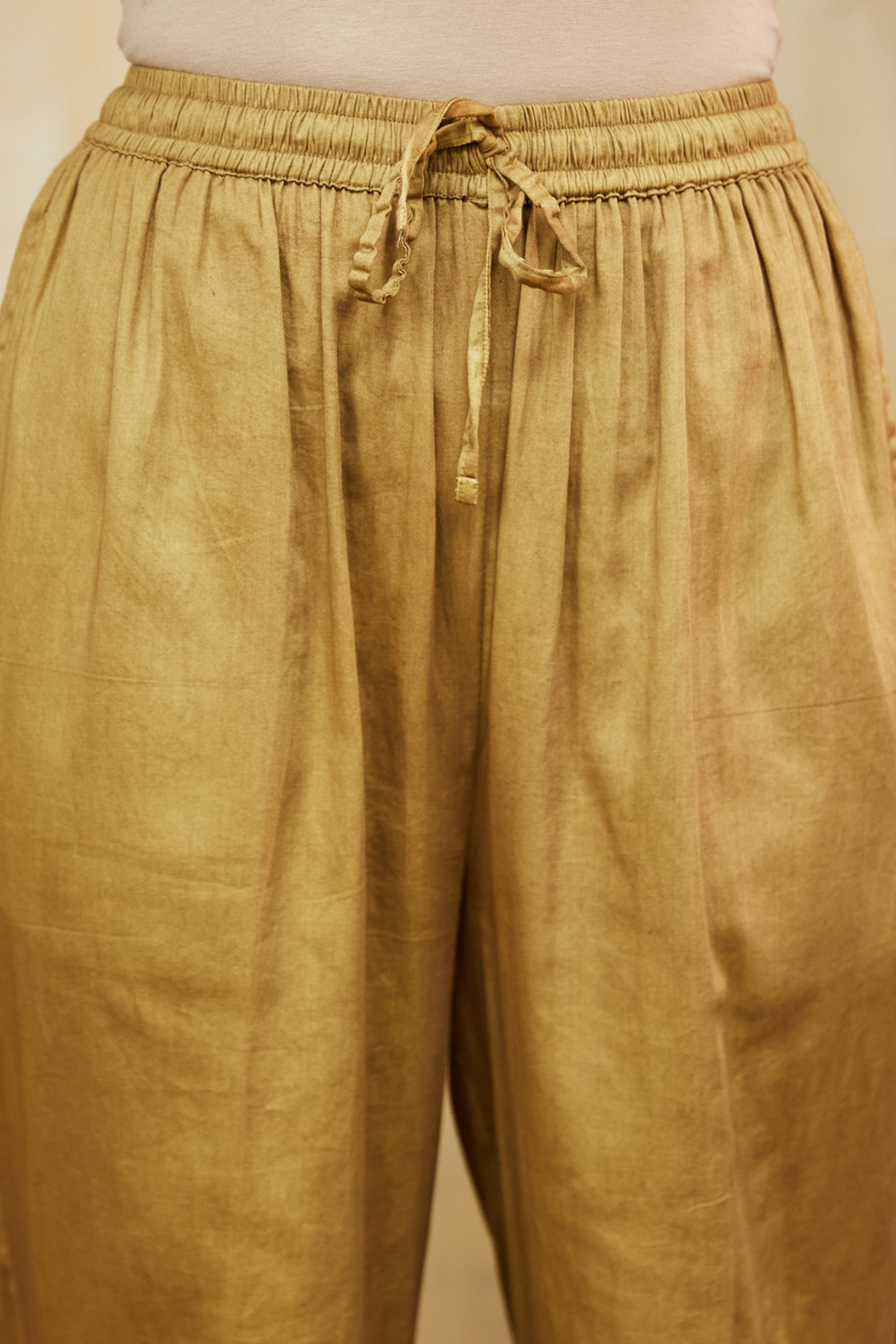 Mustard Hand Nora Kurta Set