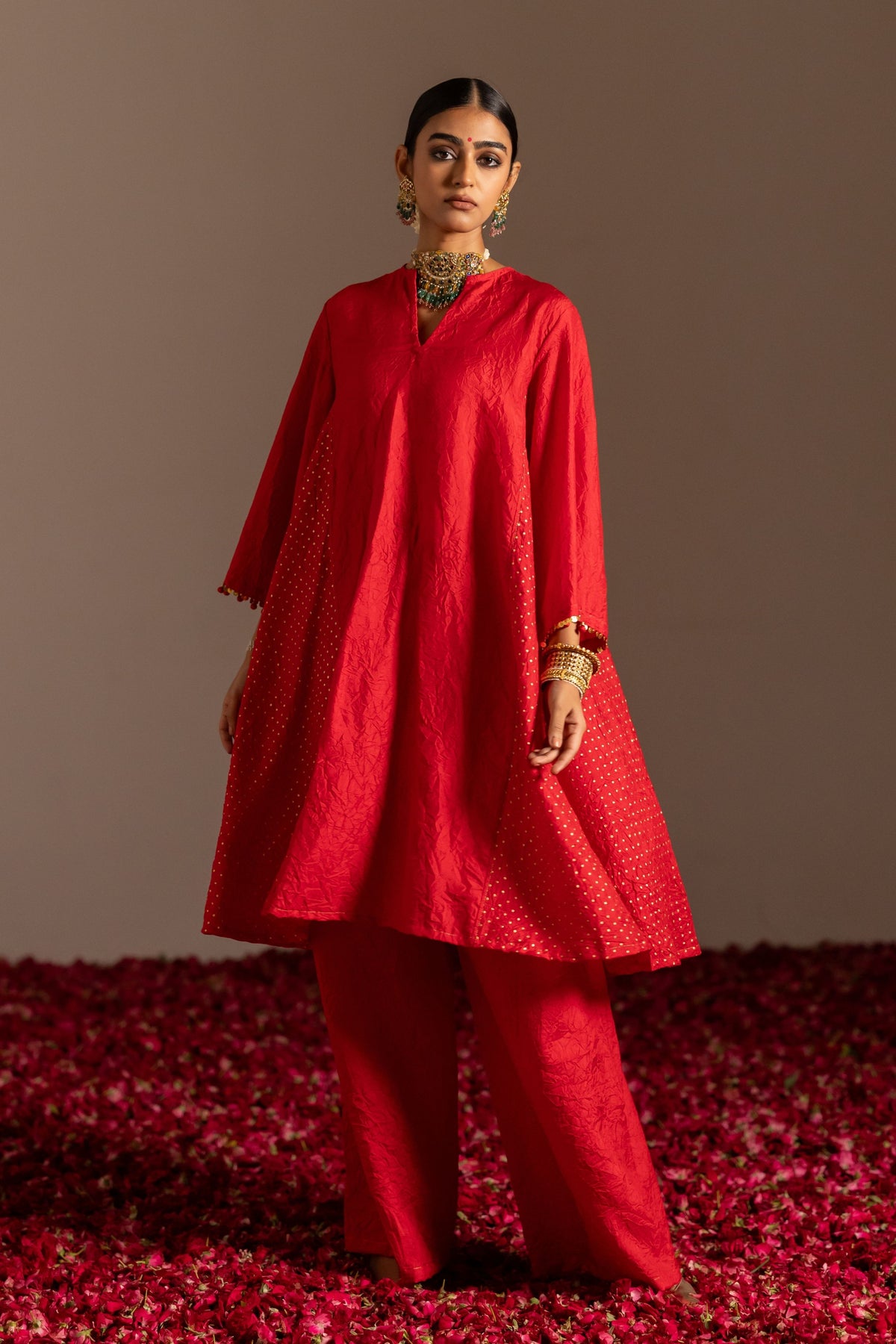 Short Bias Kurta Set