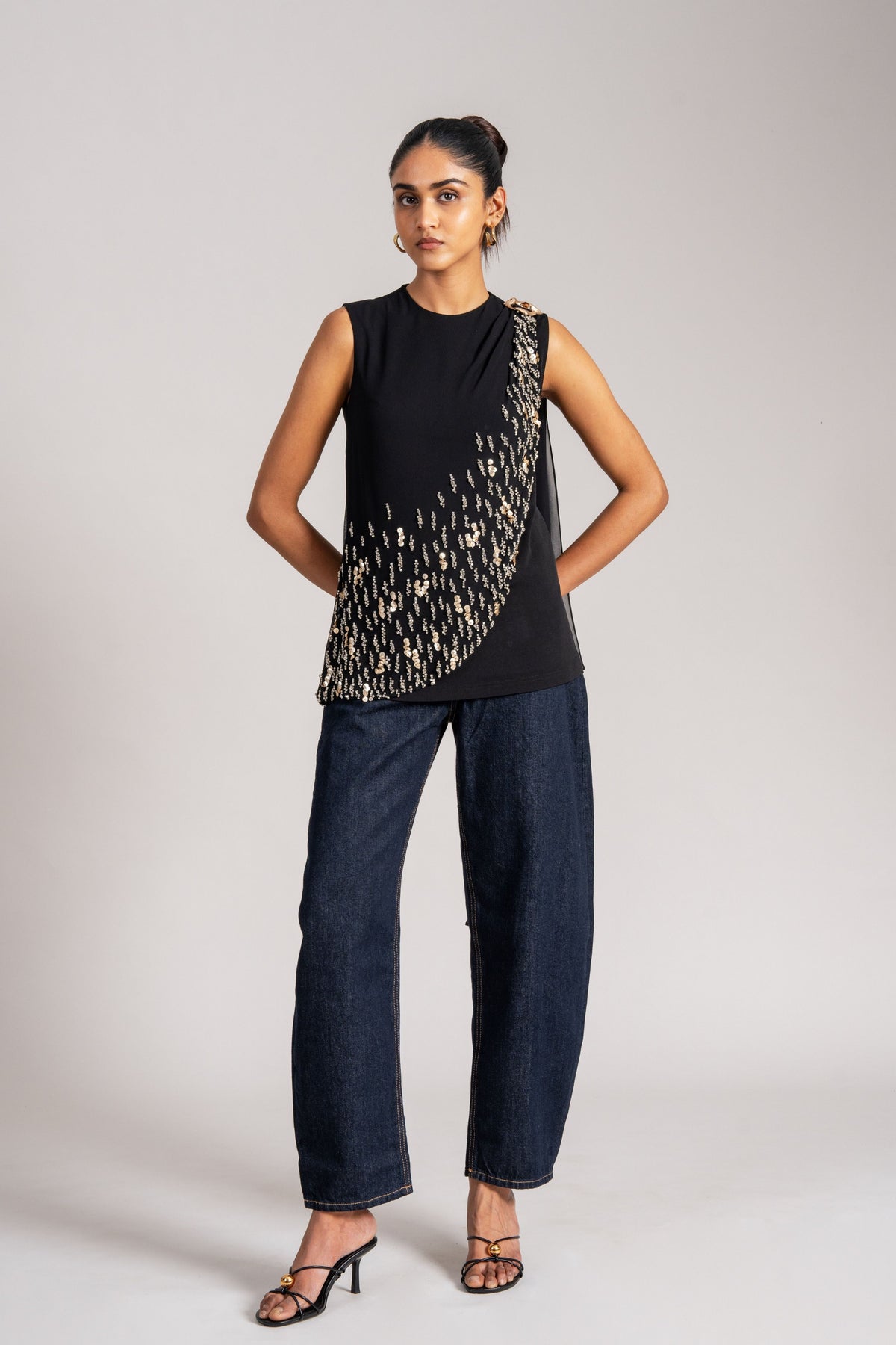 Cosmic Dust Draped Top