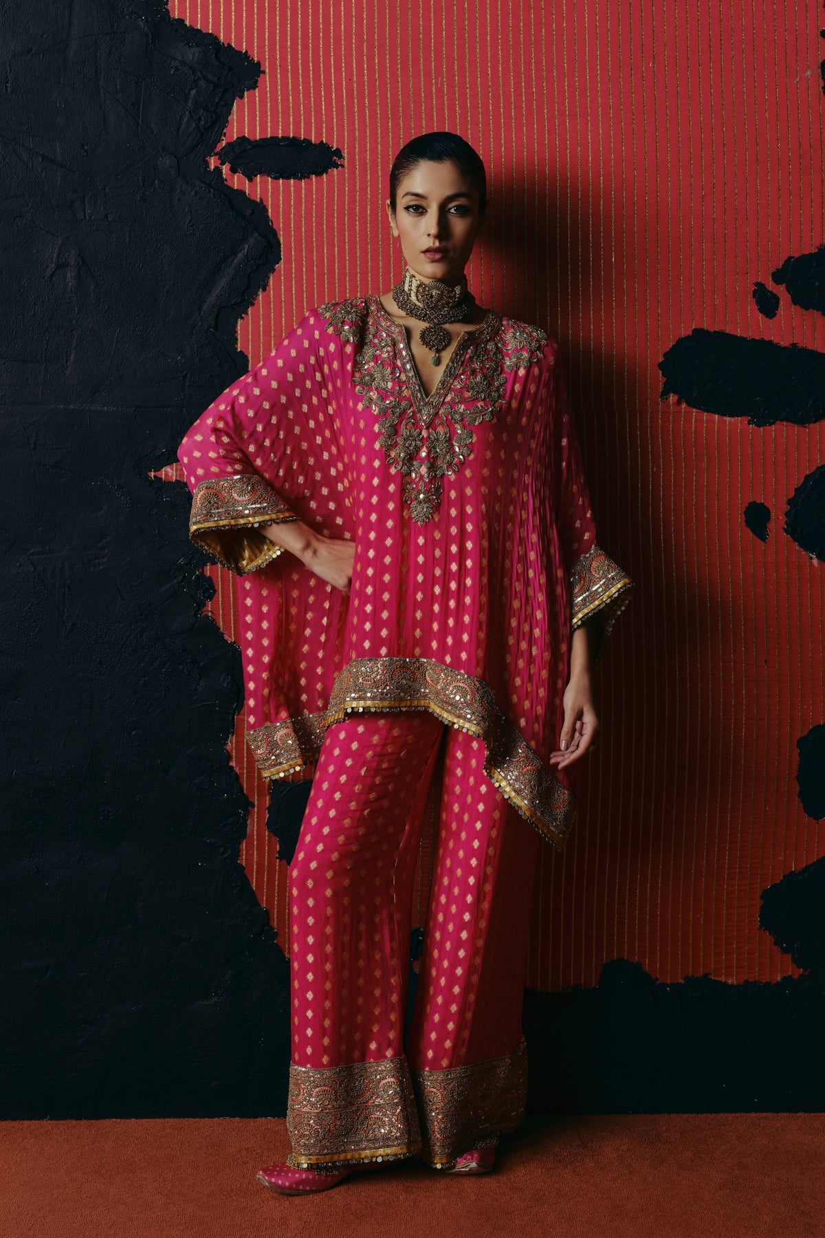 Arundhati Cape Tunic Set