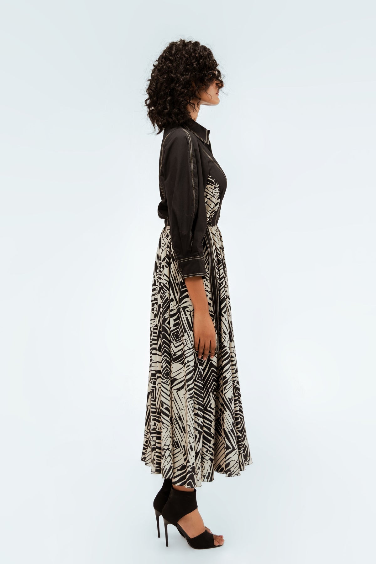 Florix Print Fable Dress