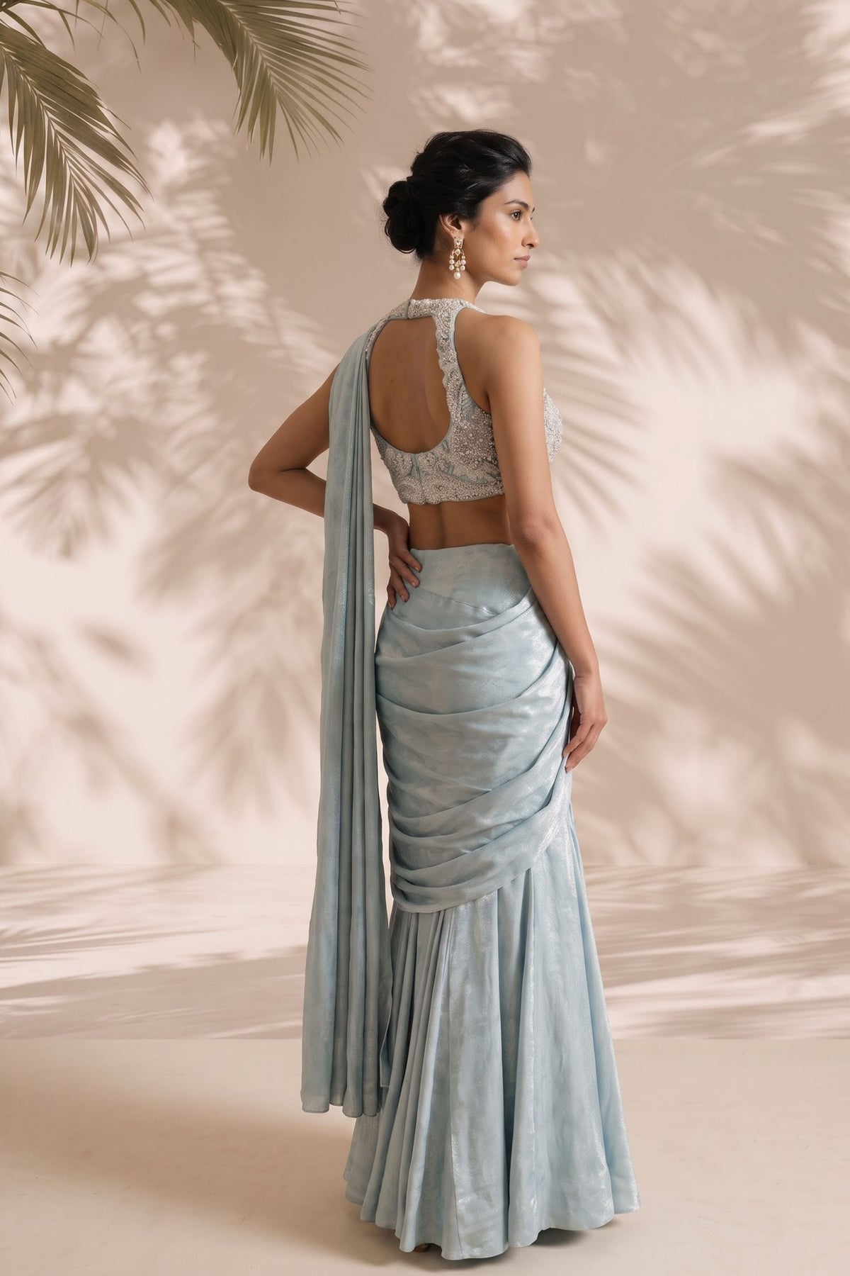 Verena Draped Saree Set